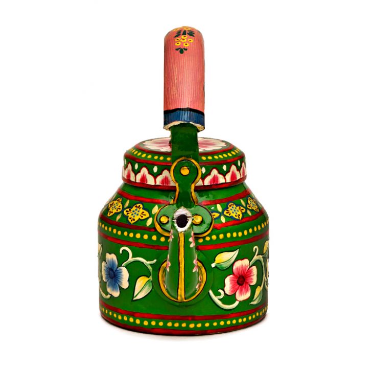 VASANTIKA – Hand-Painted Tea Kettle | Aluminium 750 ml