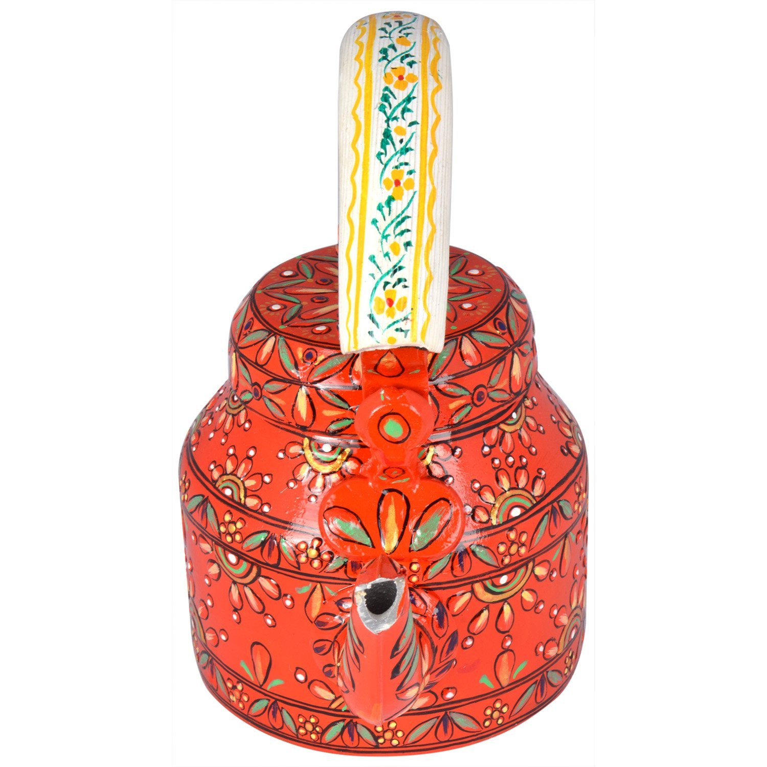 Charming Hand-Painted Teapot for  Tea Lovers : B & W 2