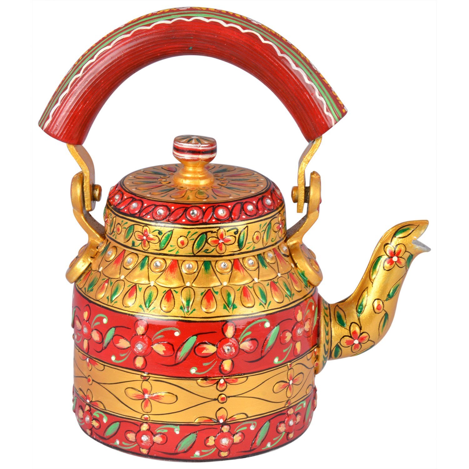 Charming Hand-Painted Teapot for Tea Lovers- GLITTER