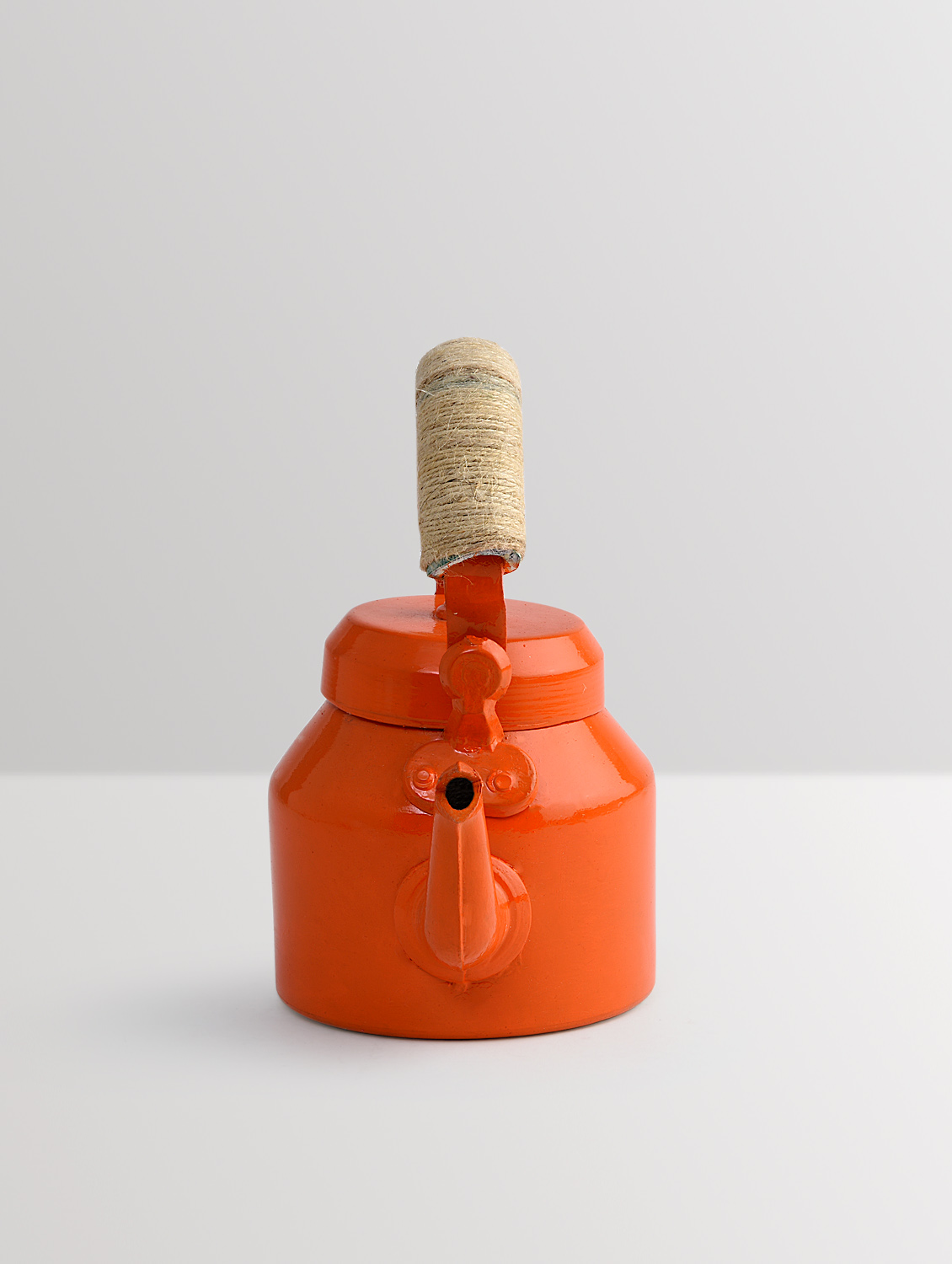 Charming Hand-Painted Teapot for Tea Lovers : ORANGE