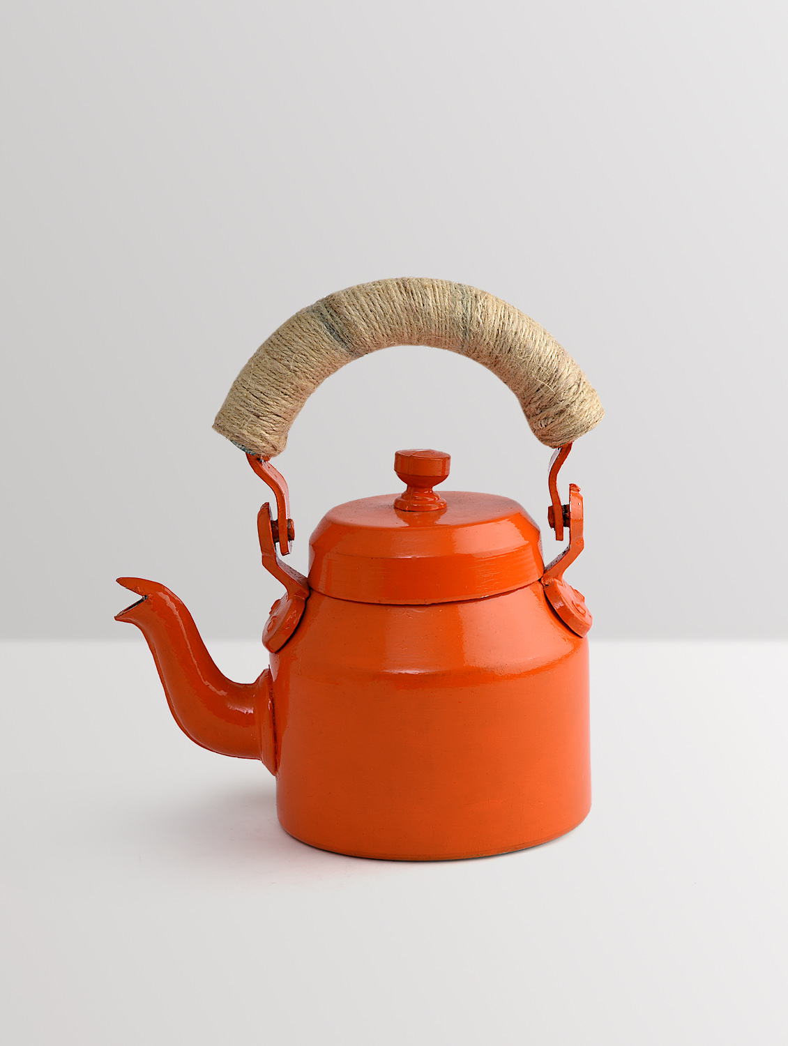 Charming Hand-Painted Teapot for Tea Lovers : ORANGE