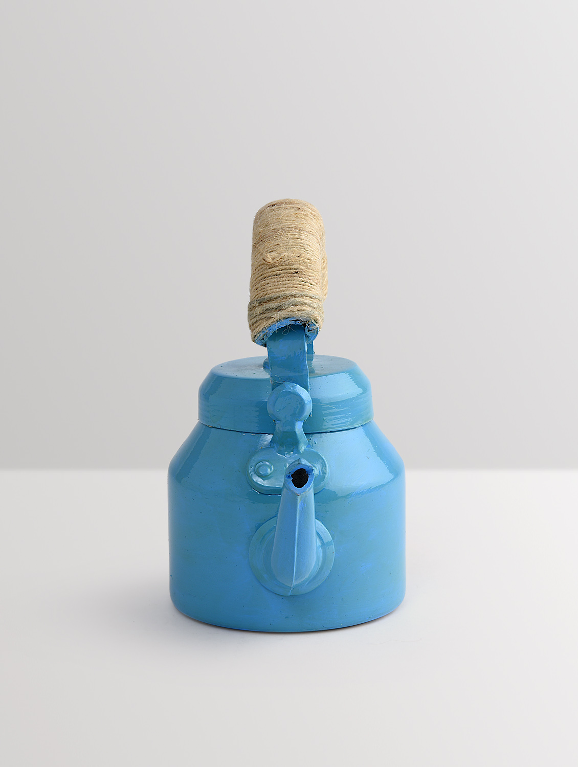 Charming Hand-Painted Teapot for Tea Lovers : SKY BLUE