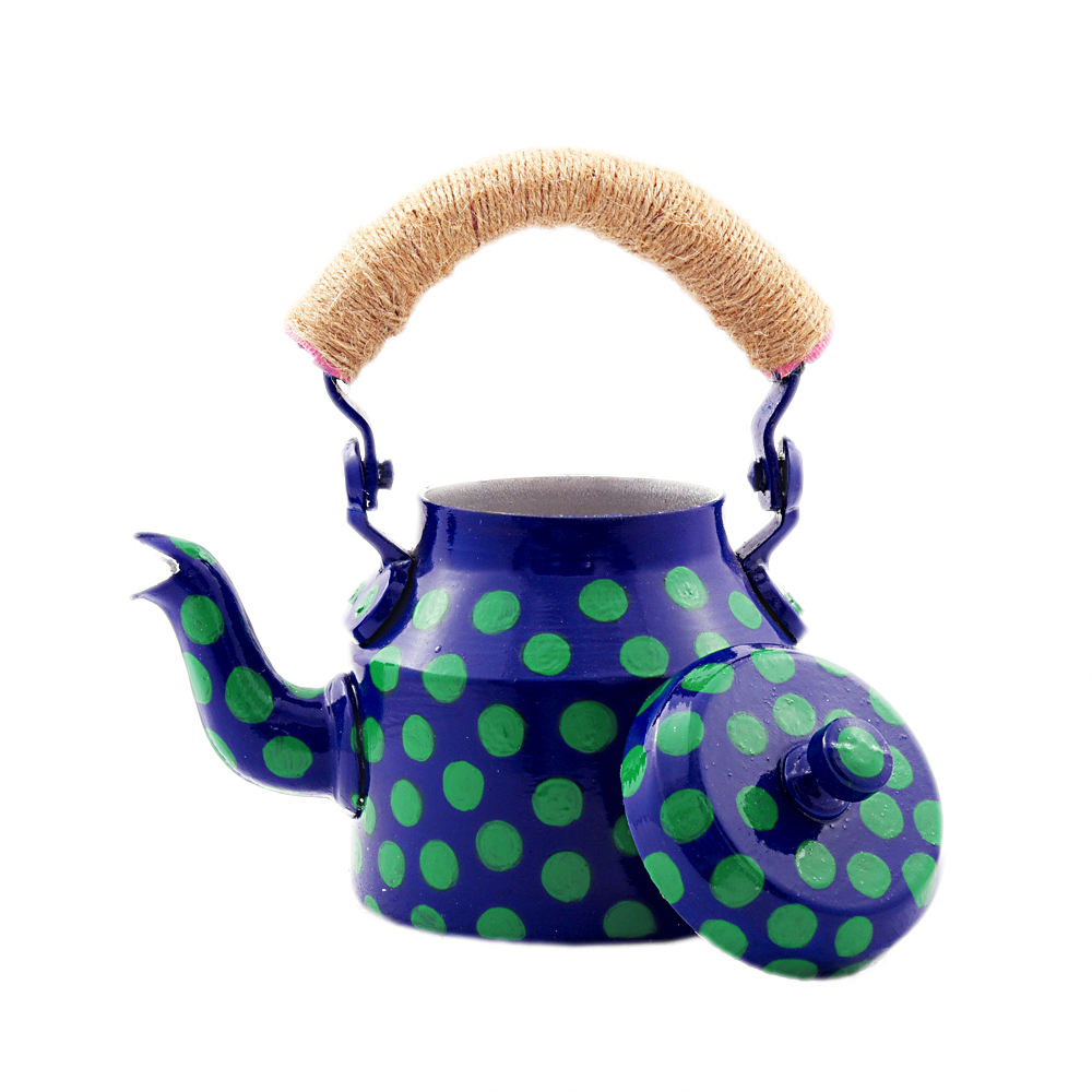 Polka Dots : Hand-Painted  Tea Pot