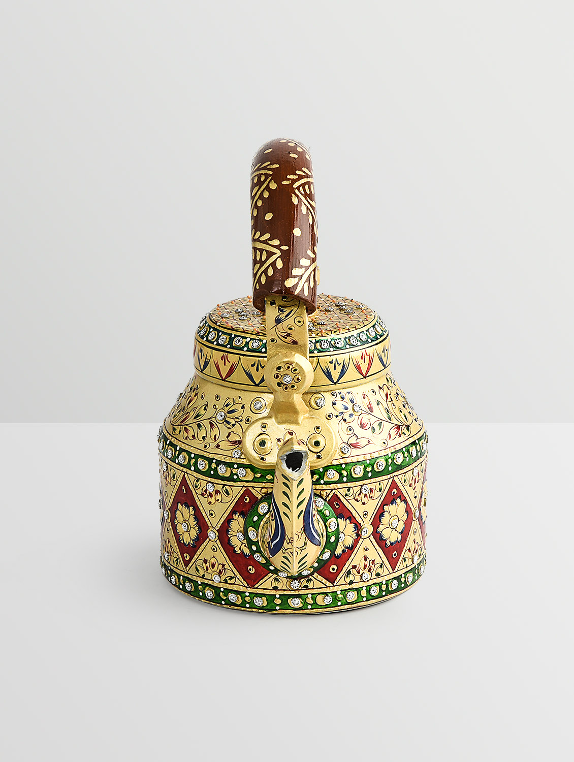 Hand-Painted Teapot: Noor