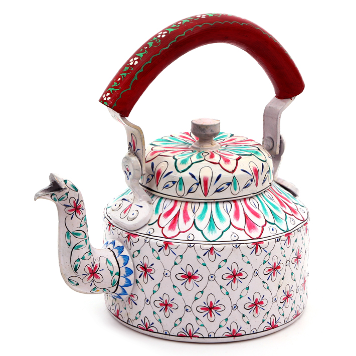 Hand-Painted Teapot : BEAUTY