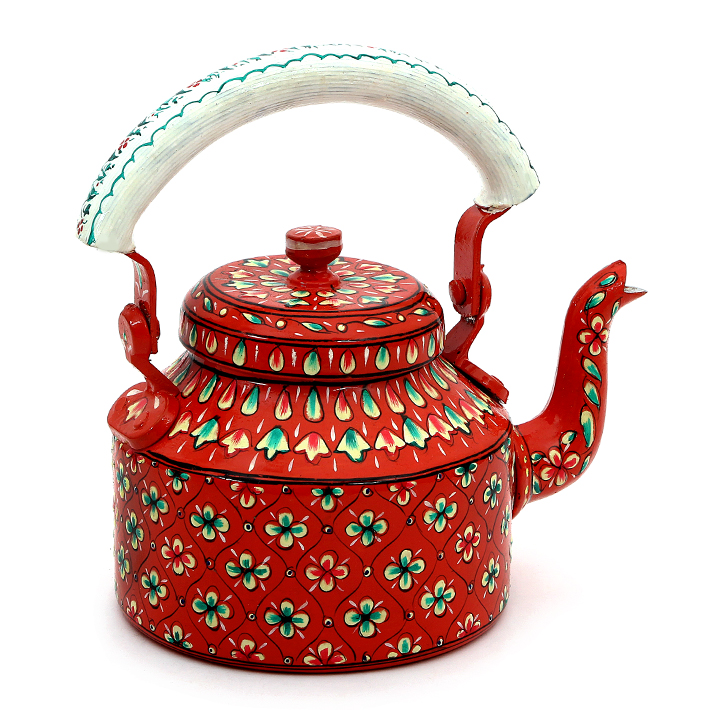Hand-Painted Teapot: Kasturi
