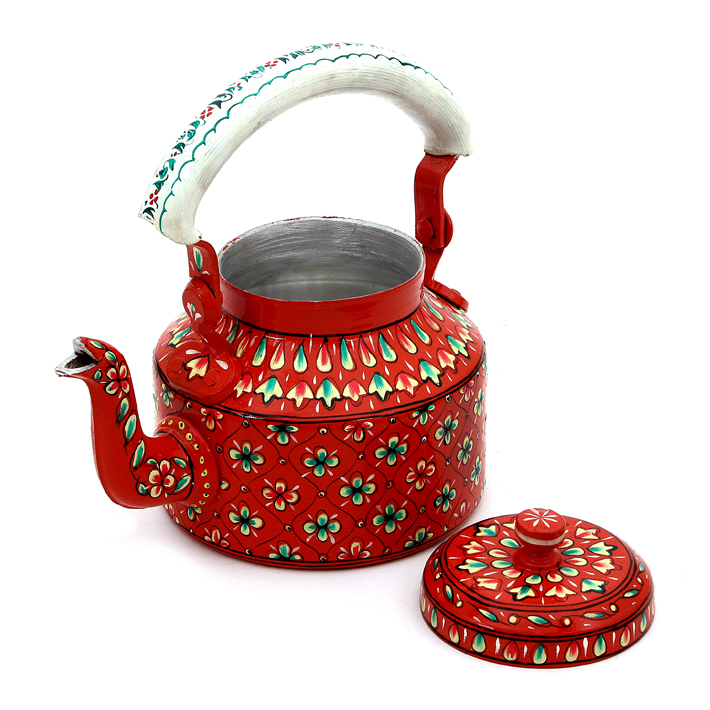 Hand-Painted Teapot: Kasturi