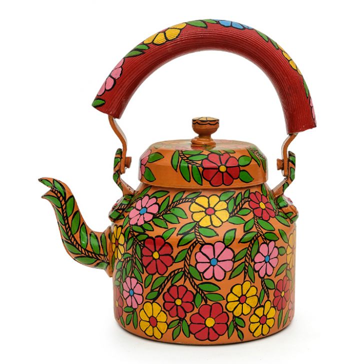 Hand-Painted Teapot : DAISY