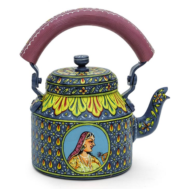 Hand-Painted Teapot : MOON DROPS