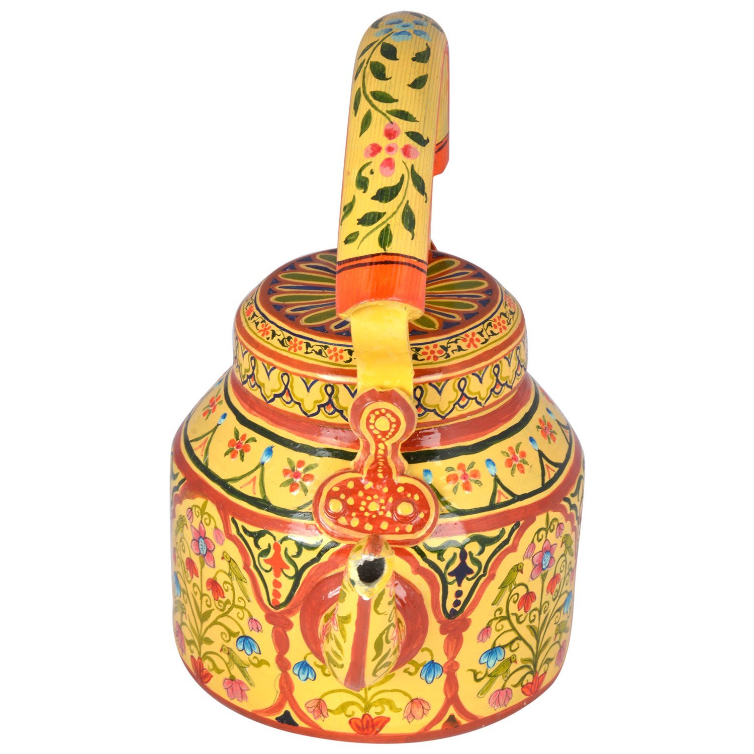 Hand-Painted Teapot: Kesar