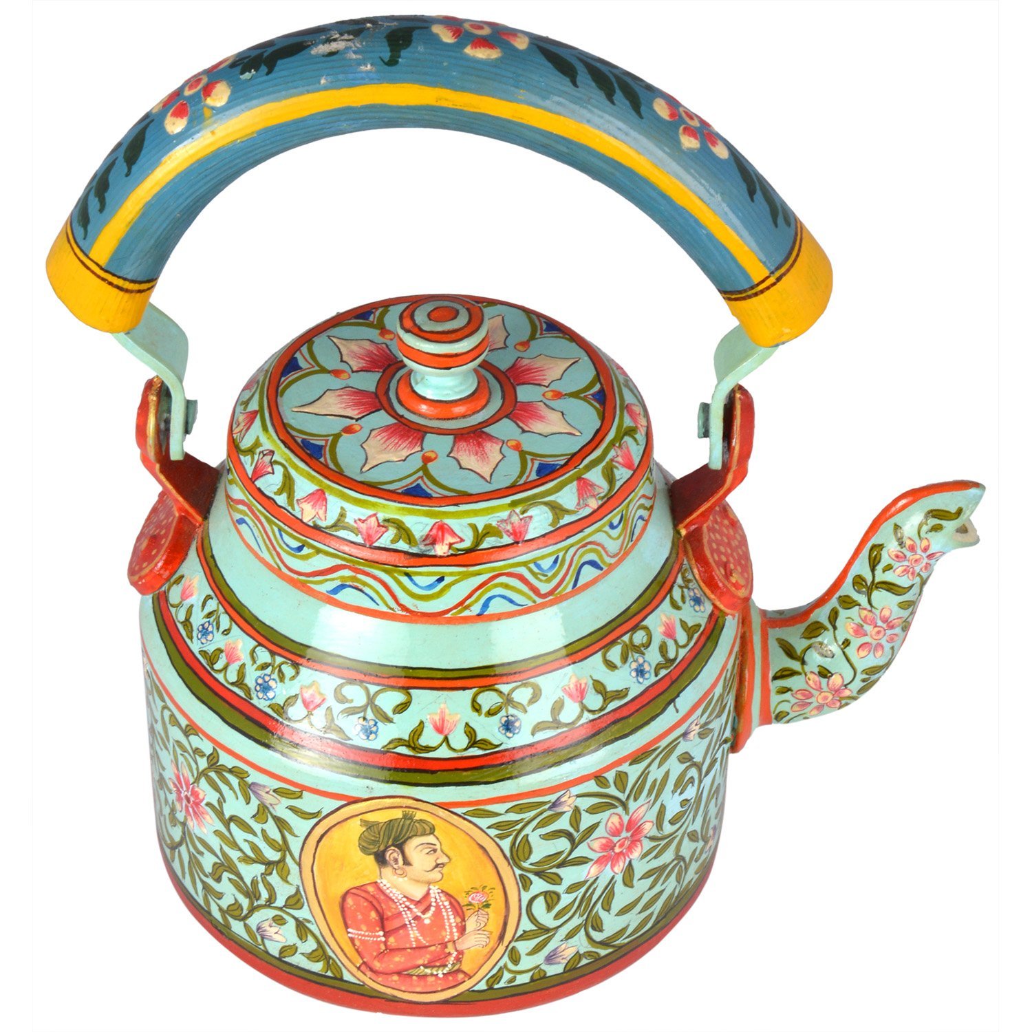 Hand-Painted Teapot : KING & QUEEN Hand-Painted Teapot : KING & QUEEN