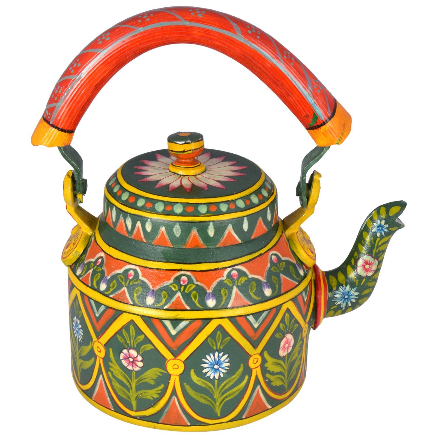 Hand-Painted Teapot: : KESAR KYARI