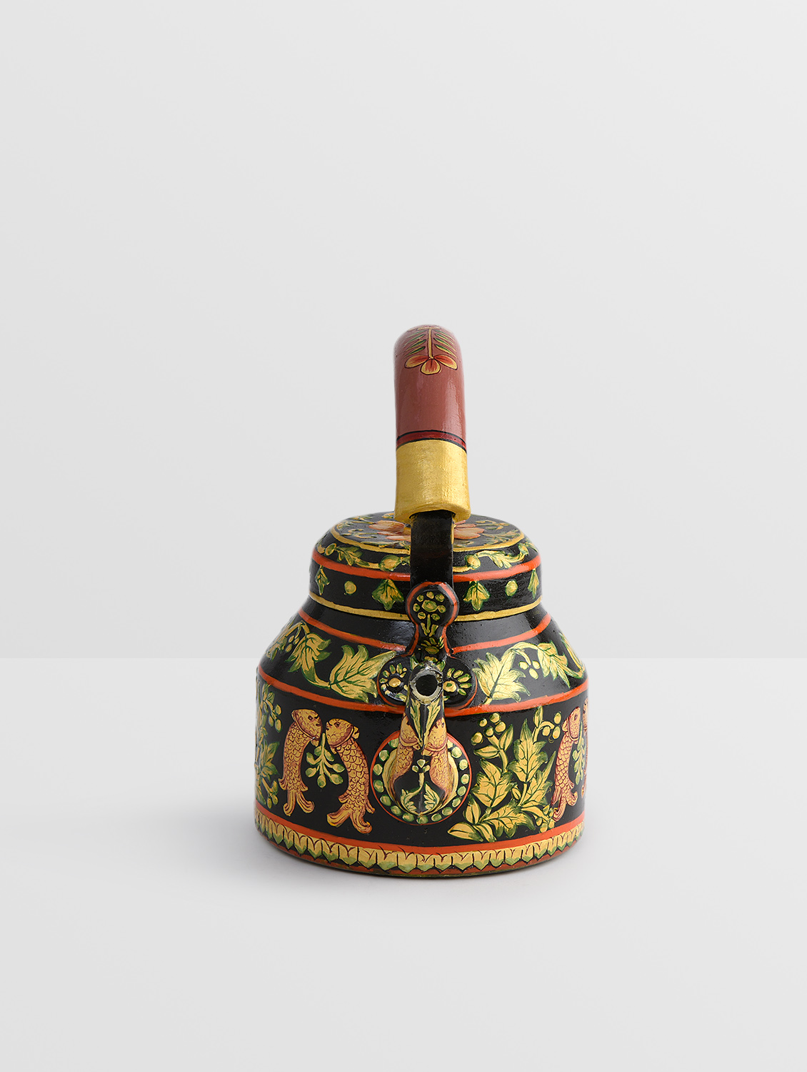 Hand-Painted Teapot : FISH MAGIC