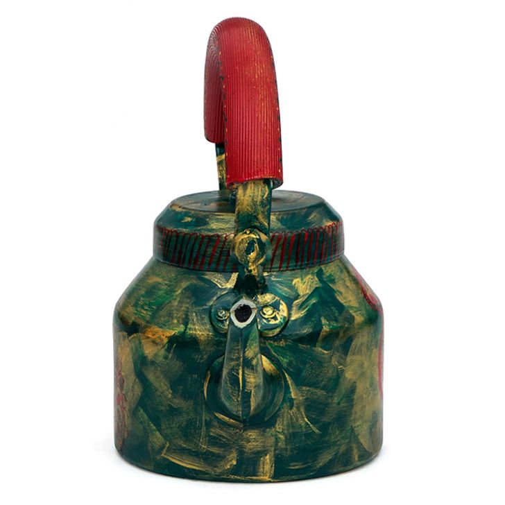 Hand-Painted Teapot: Hina