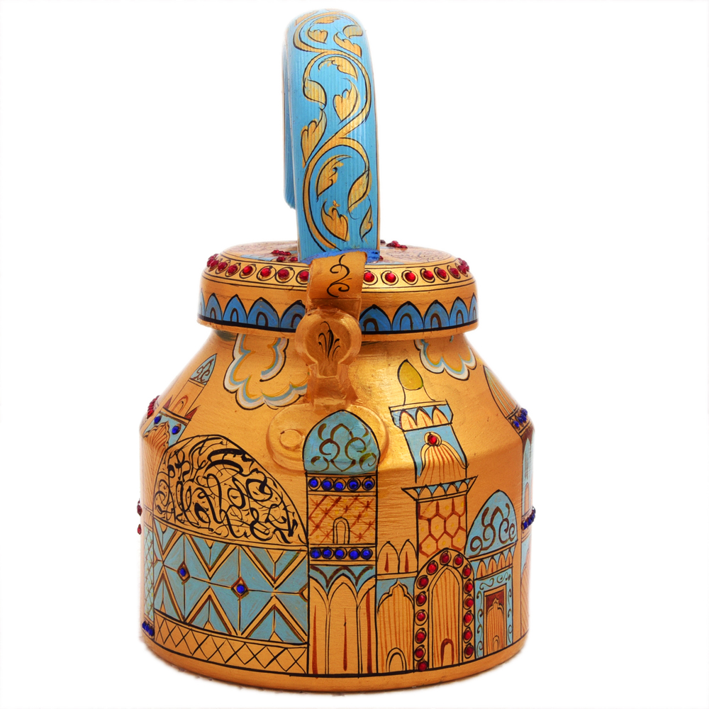 Hand-Painted Teapot: Blue Mosque