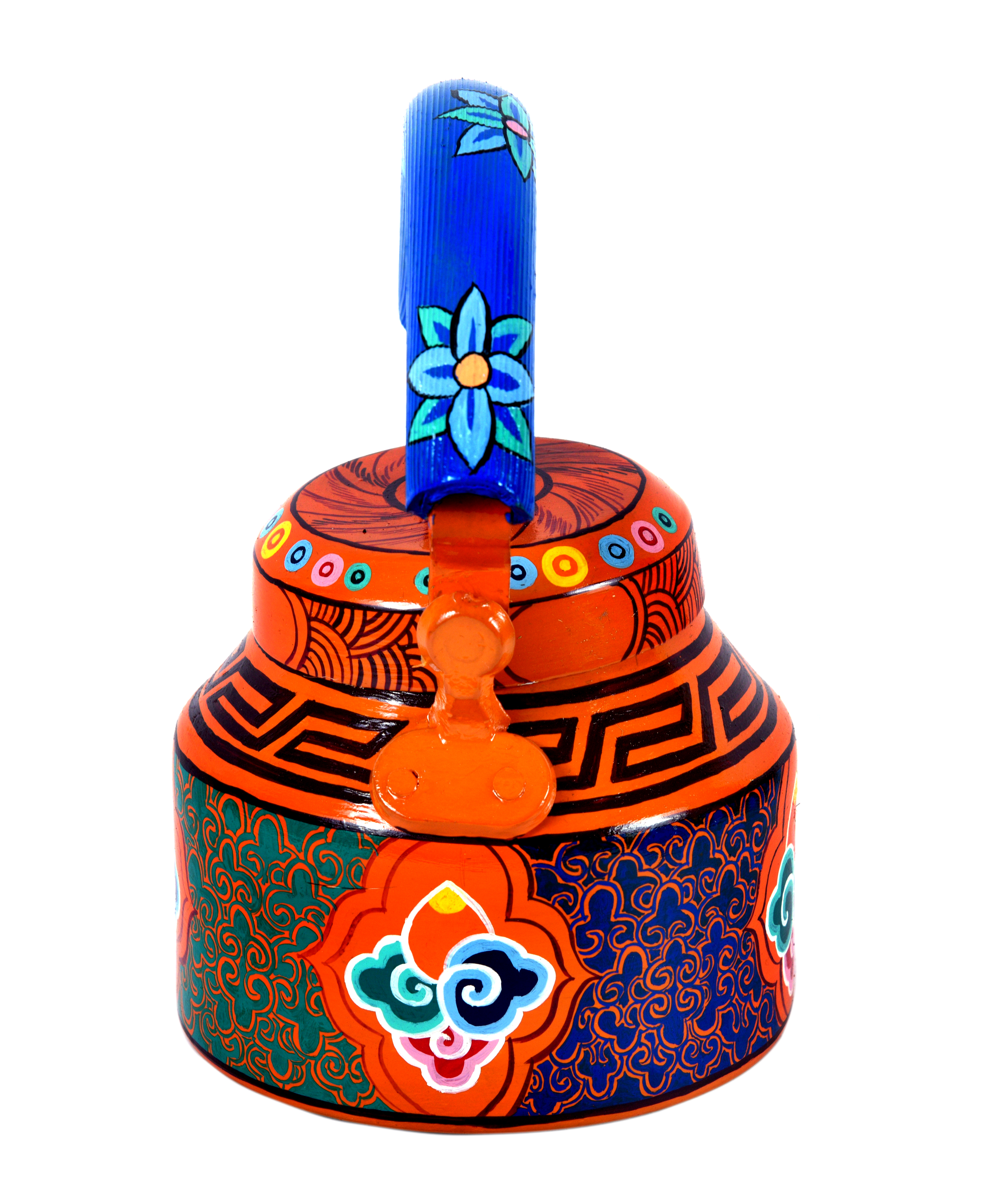 "Quality Meets Art: Hand-Painted Tea Kettle – Food Safe"