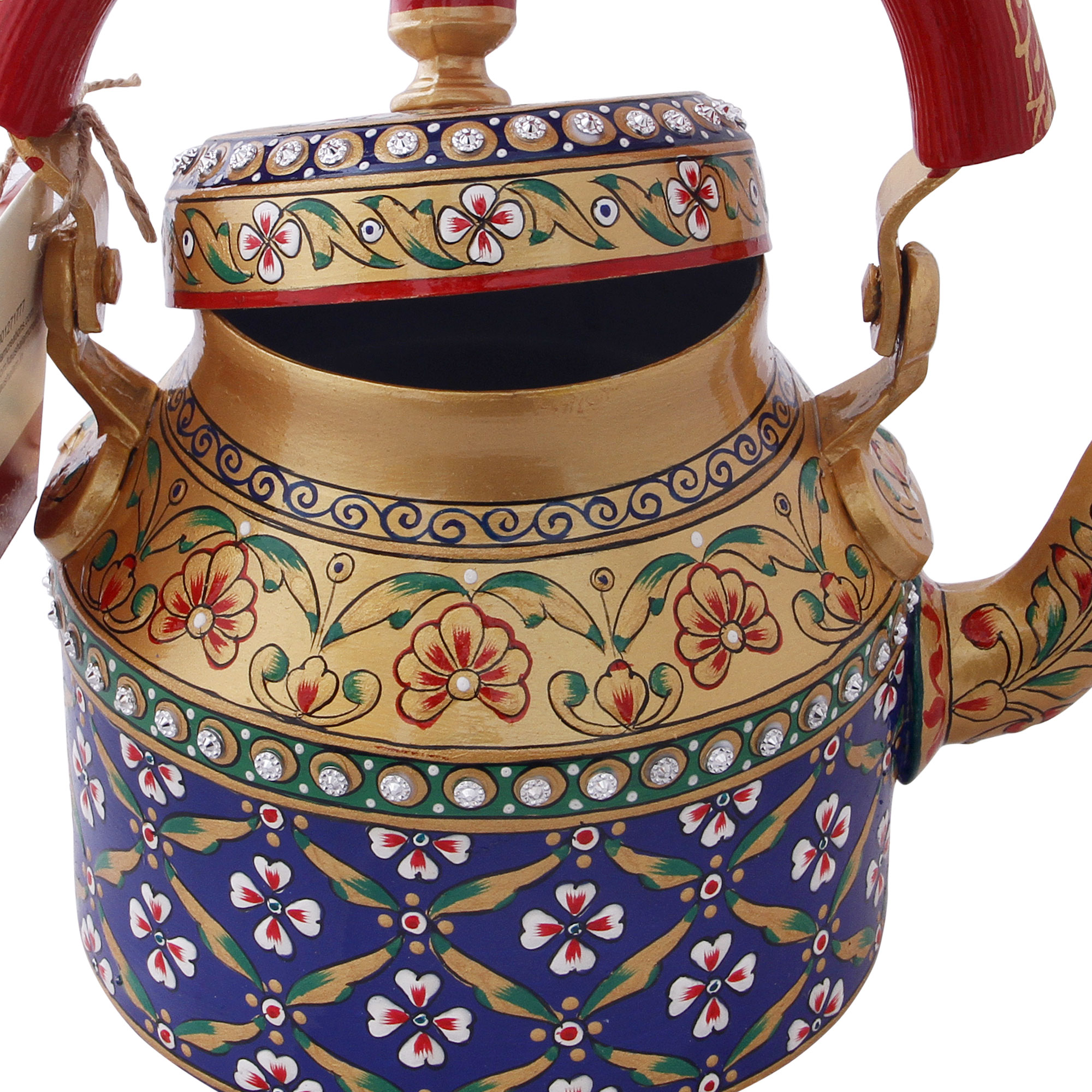 Stunning Hand-Painted Tea Kettle – Food-Grade Beauty