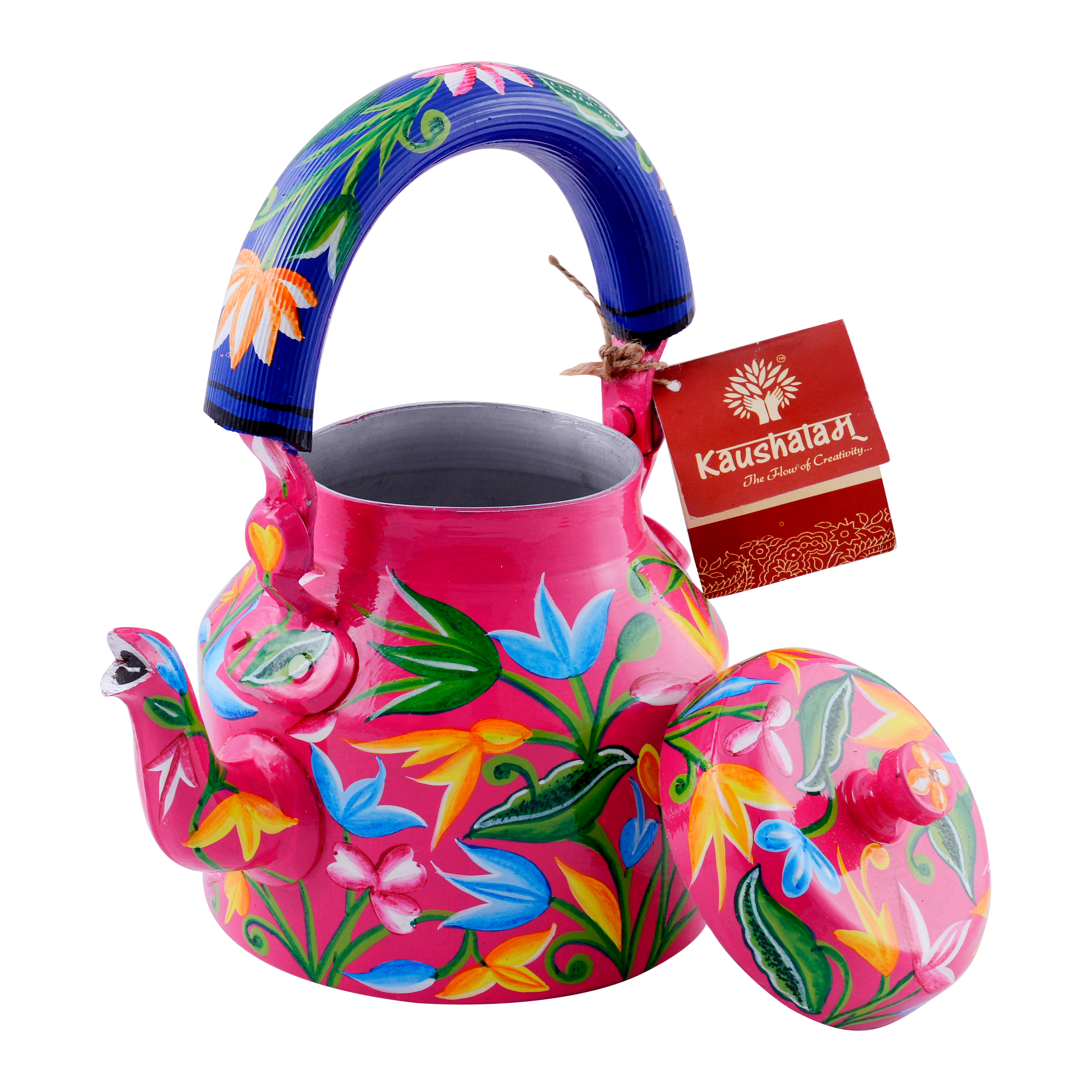 Hand-Painted Tea Kettle – The Perfect Blend of Art and Utility