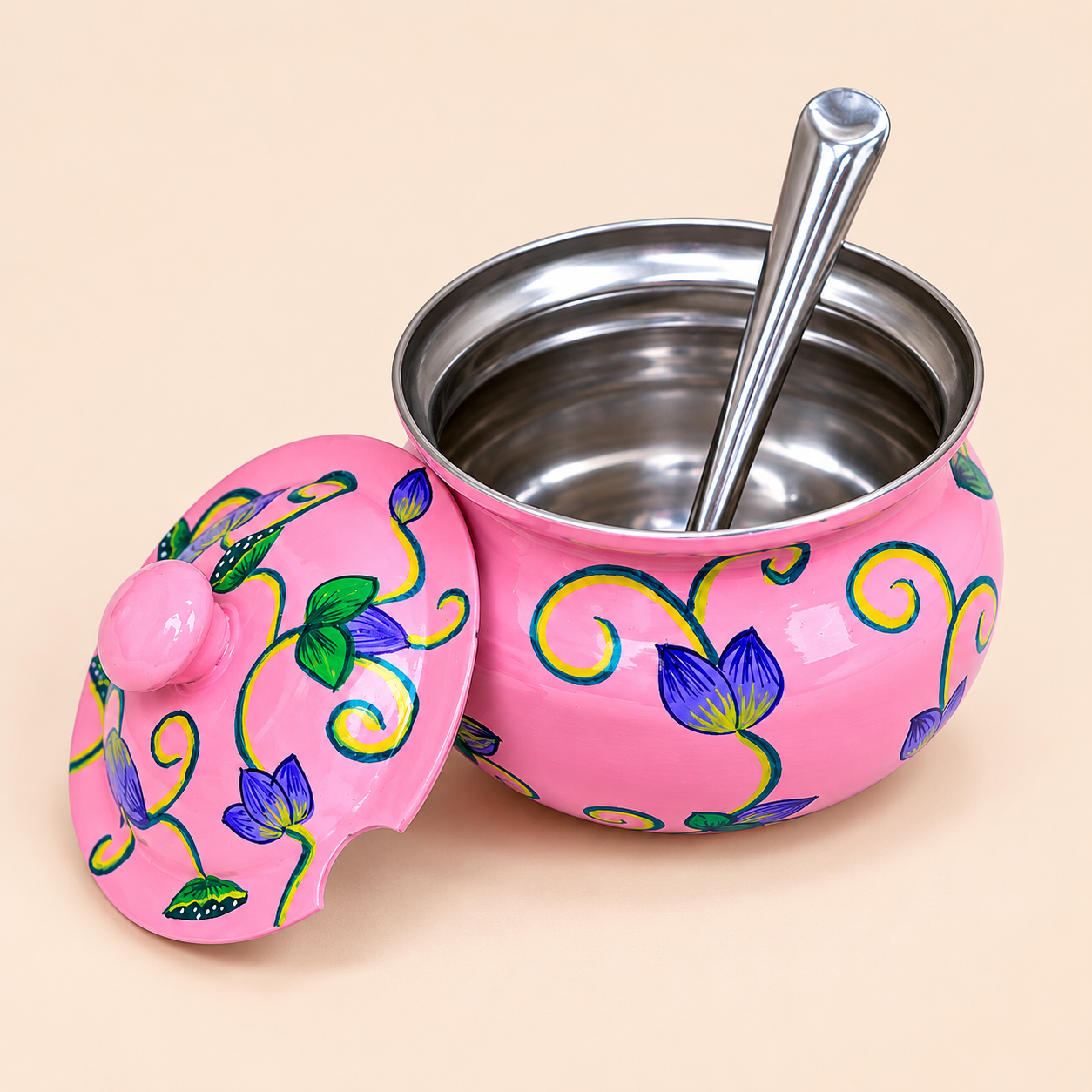 Ghee Pot: Lotus