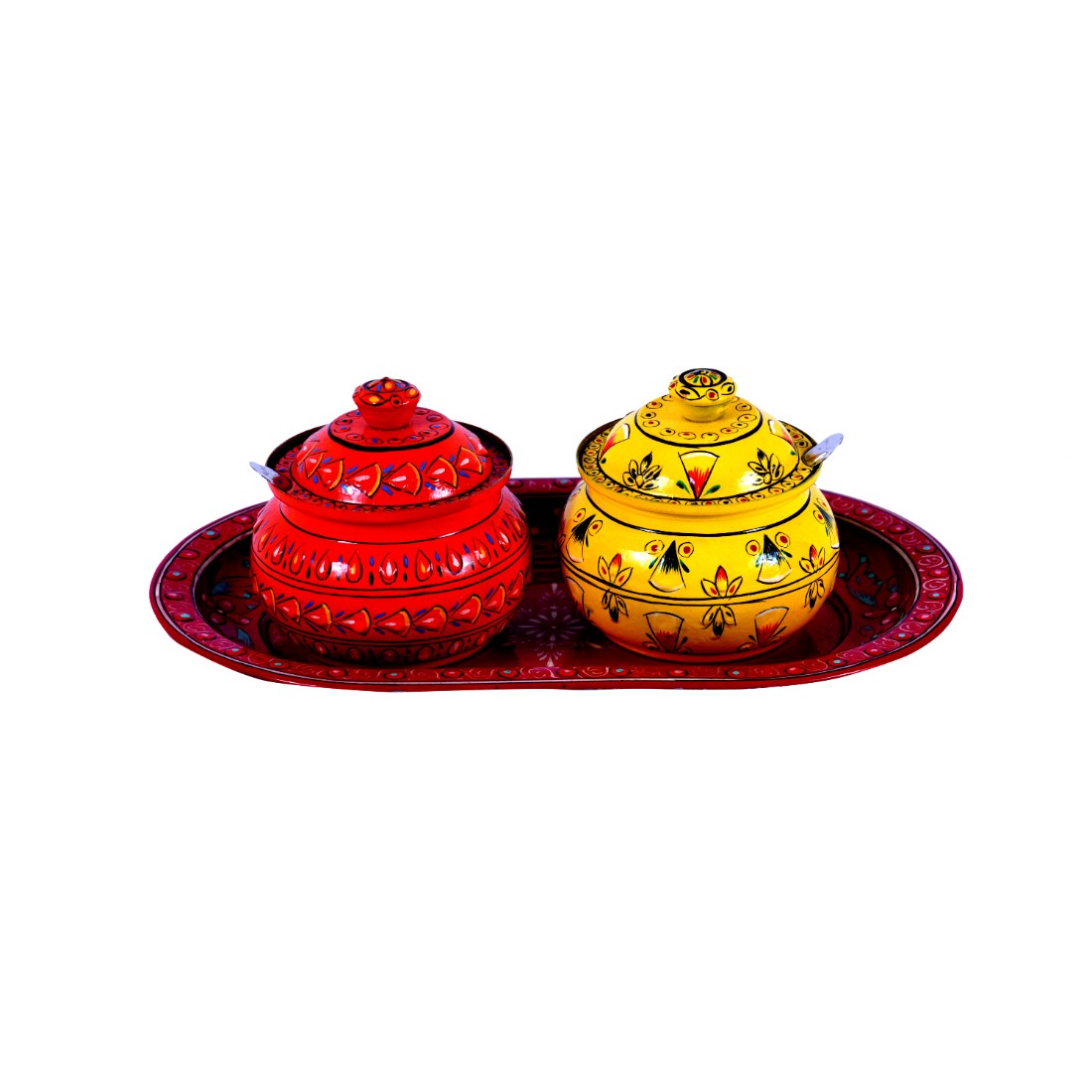 Pickle Set - Red & Yellow