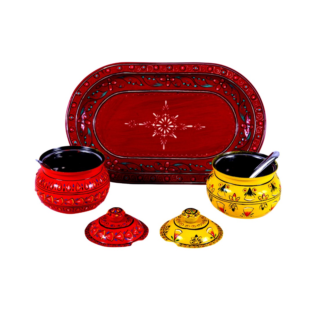 Pickle Set - Red & Yellow
