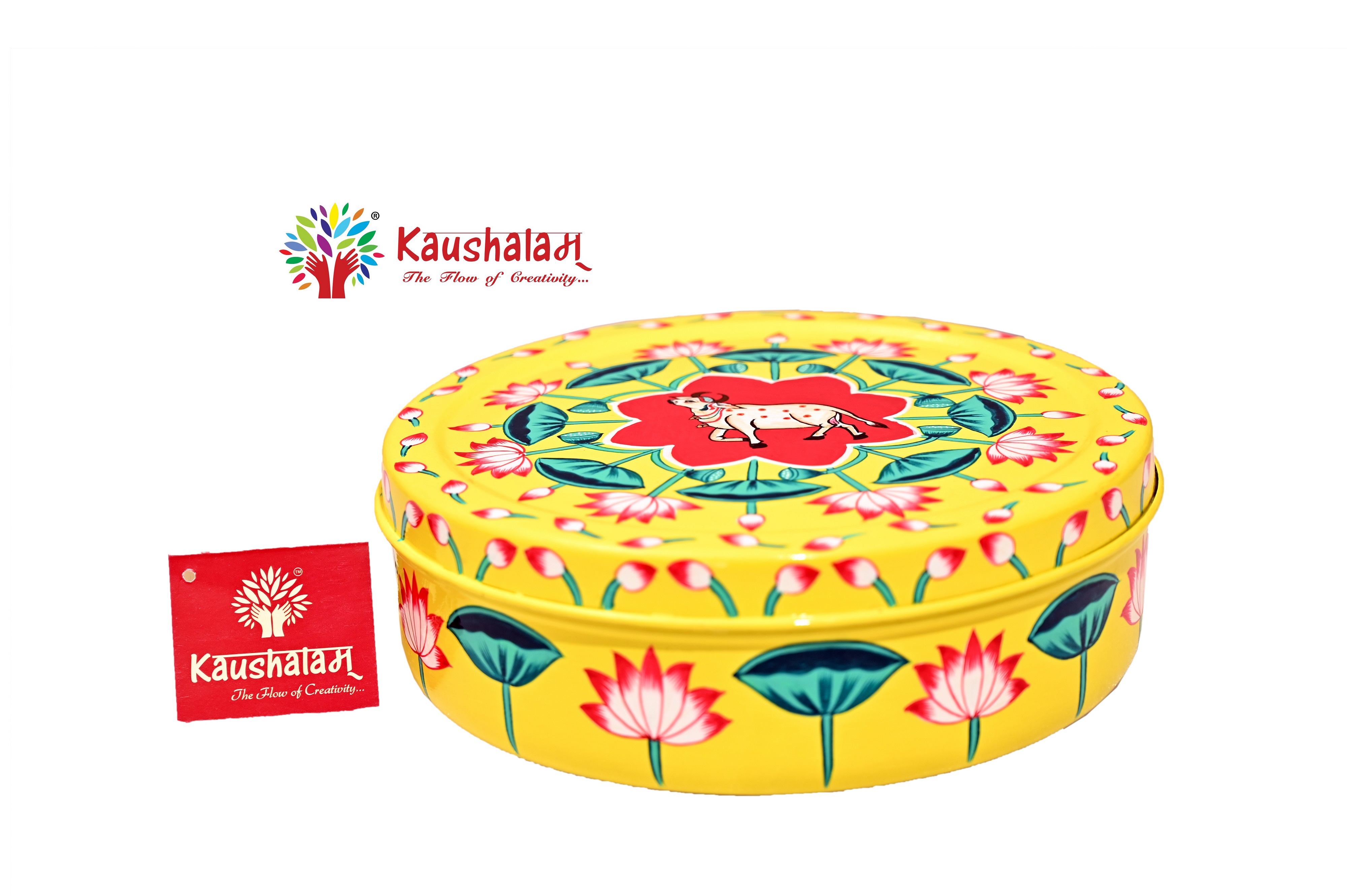 Spice Box 8" : Cow Spice Box 8" : Cow