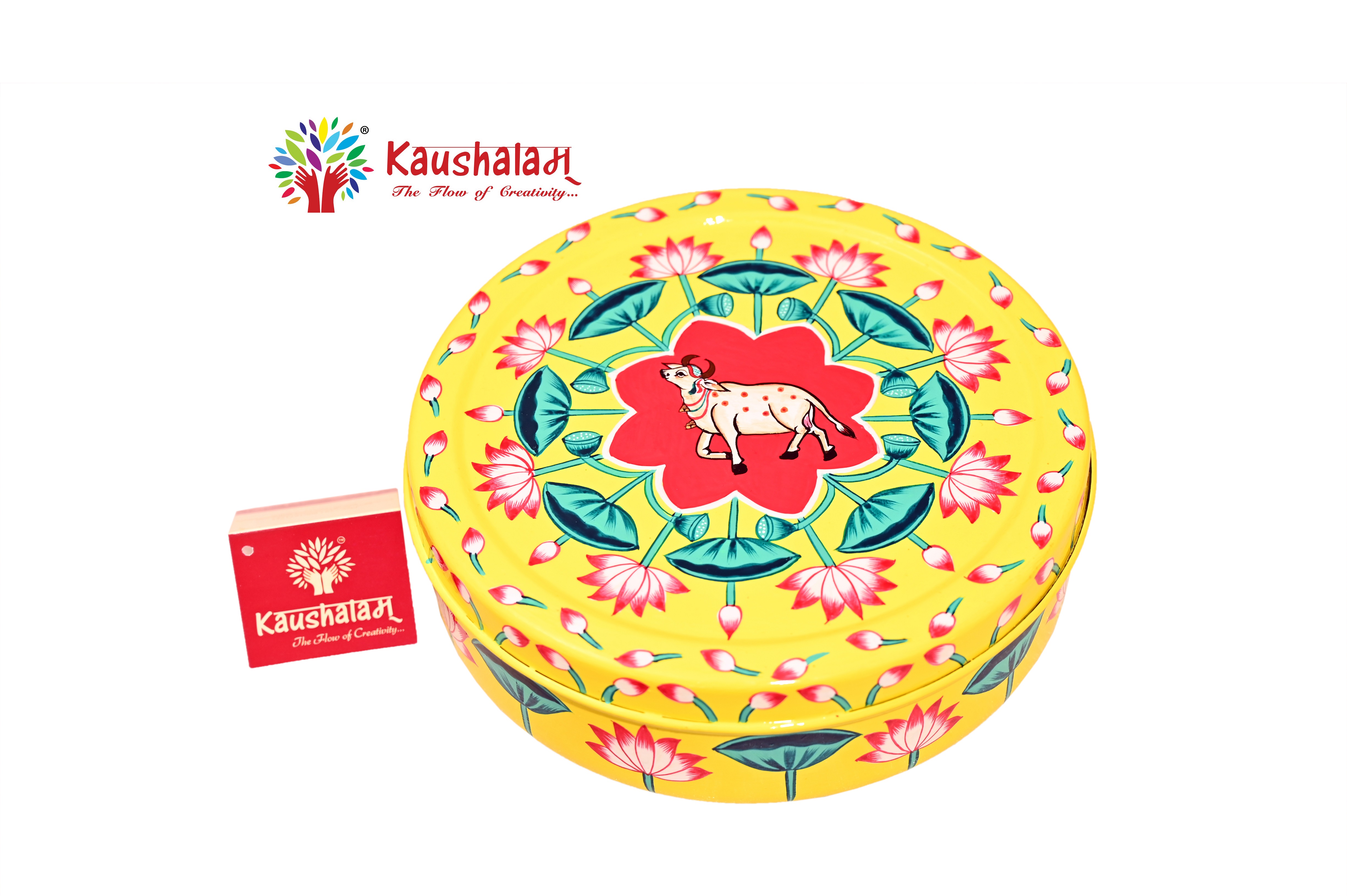 Spice Box 8" : Cow Spice Box 8" : Cow