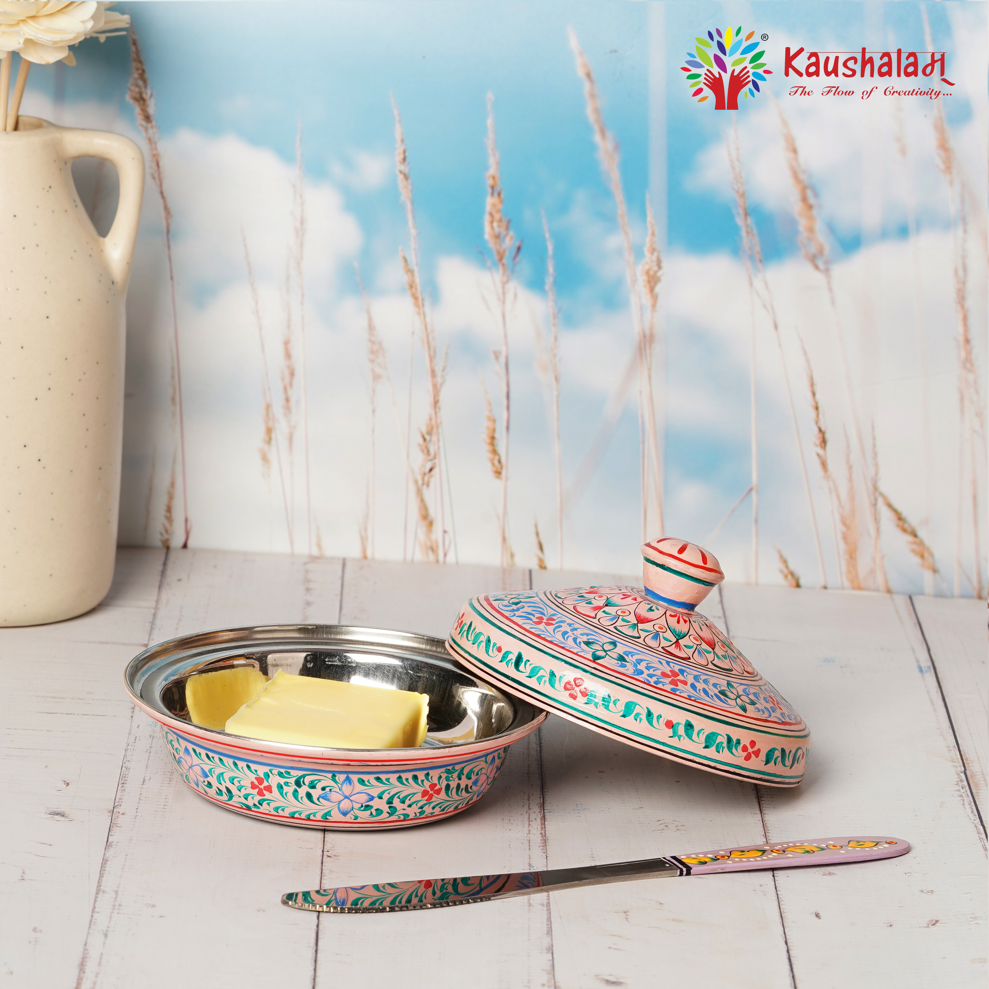 Butter Dish: Roseate Butter Dish: Roseate