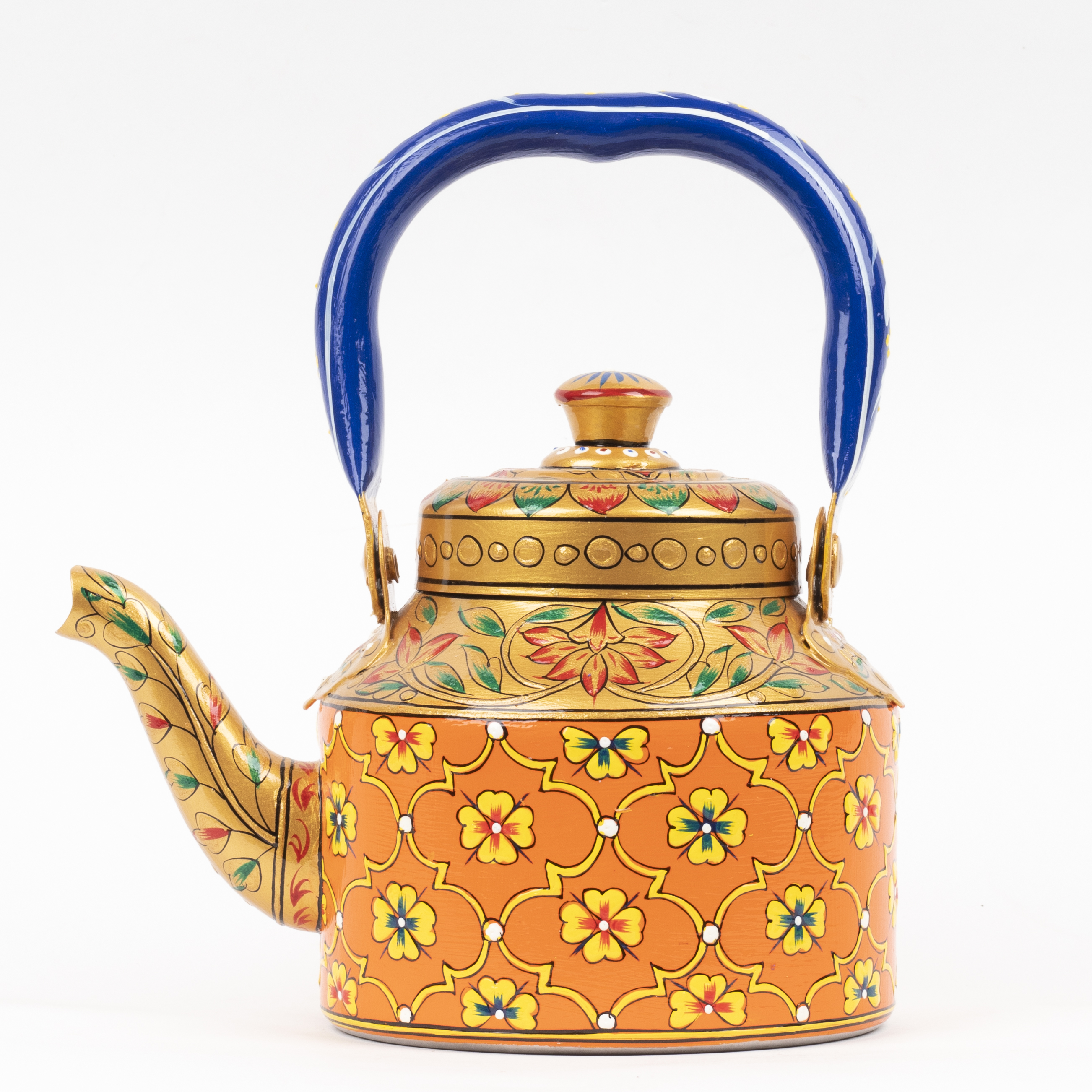 Hand-Painted Stainless Steel Tea Kettle –  Kesar