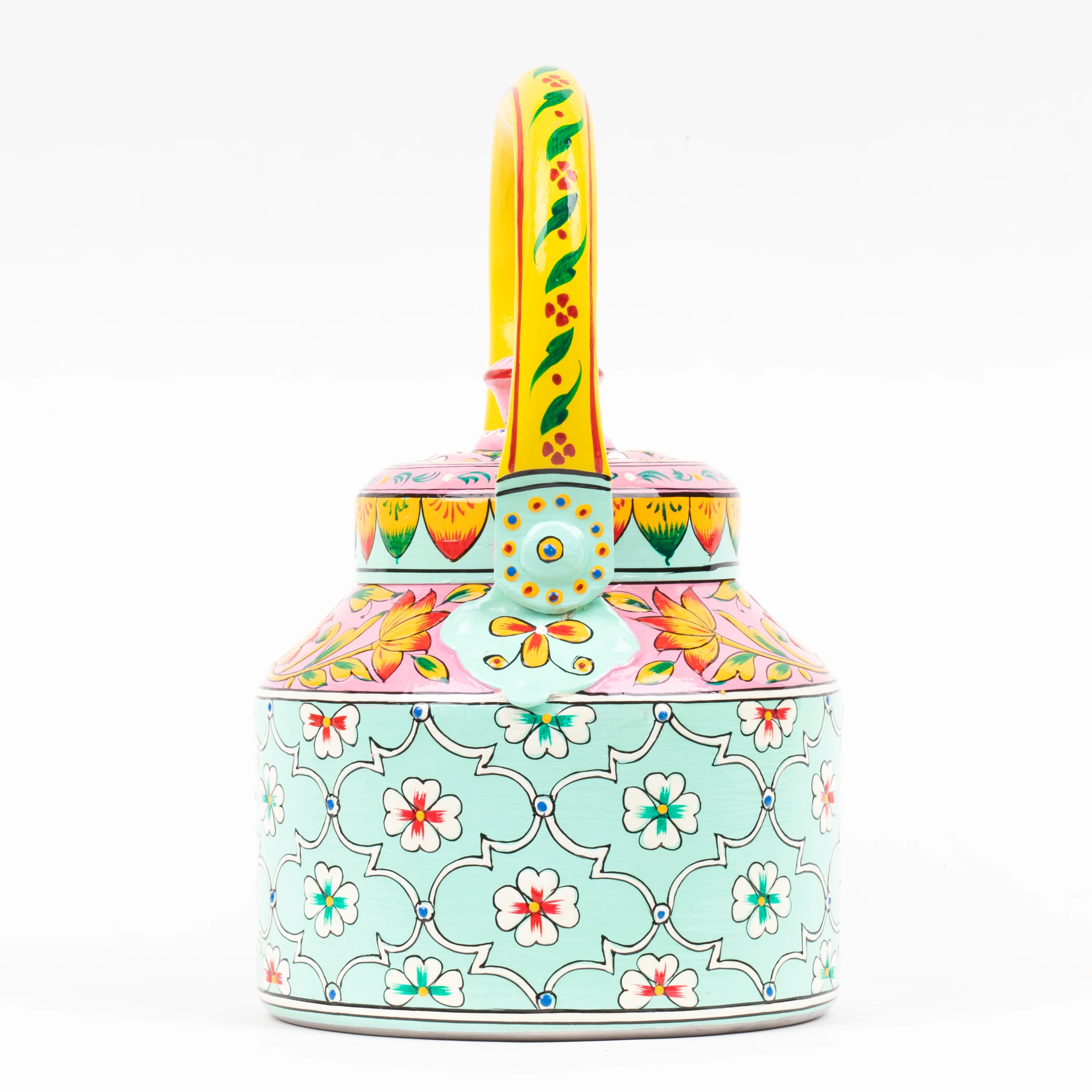Hand-Painted Stainless Steel Tea Kettle –  Habibi