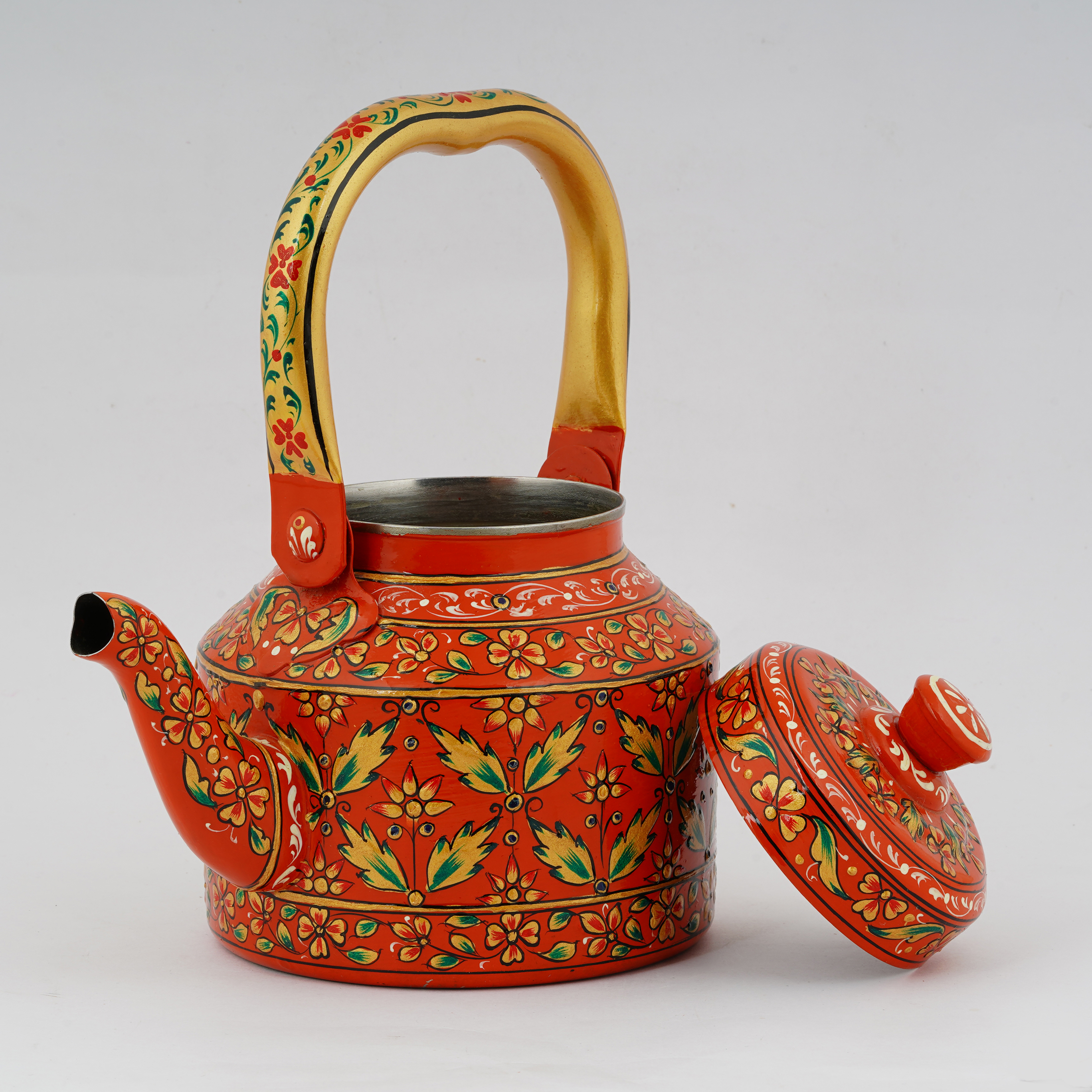Hand Painted Tea Kettle – Sanjh