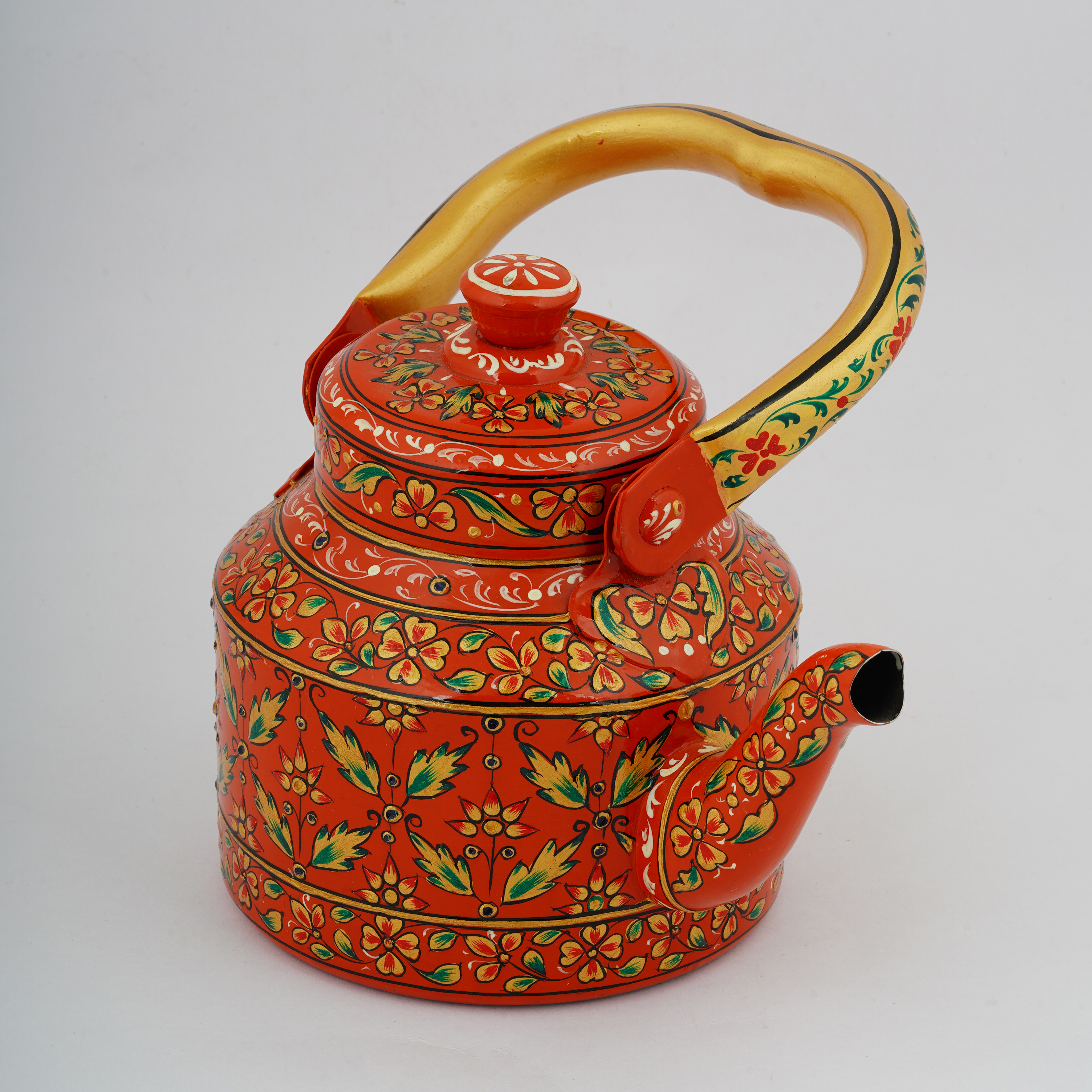 Hand Painted Tea Kettle – Sanjh