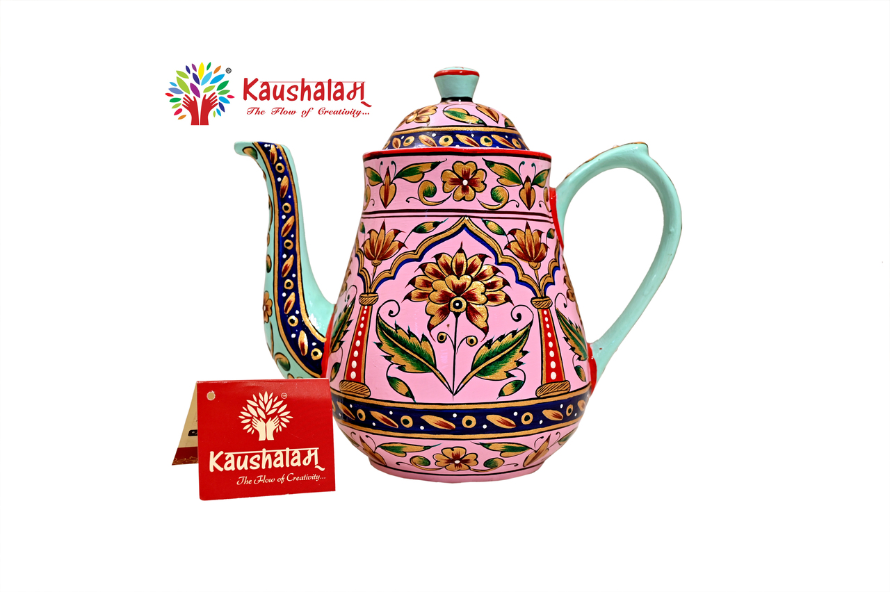 Hand-Painted Ceramic Tea Pot: Adaa