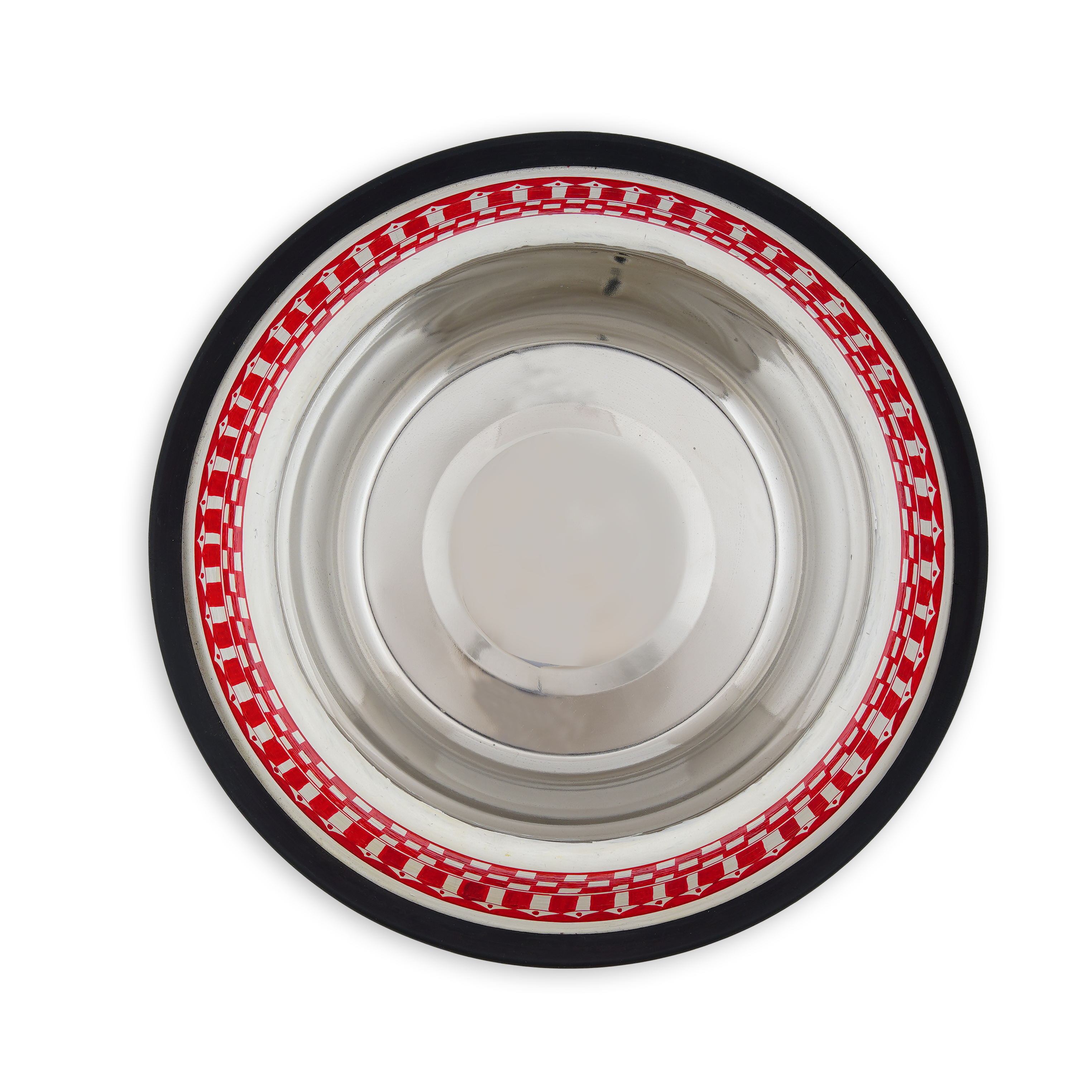 Hand-Painted Stainless Steel Pet Bowl