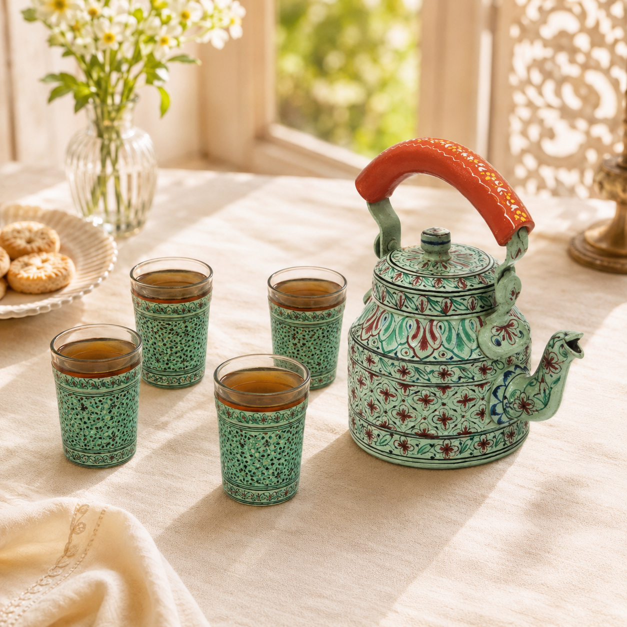 Hand Painted Tea Sets