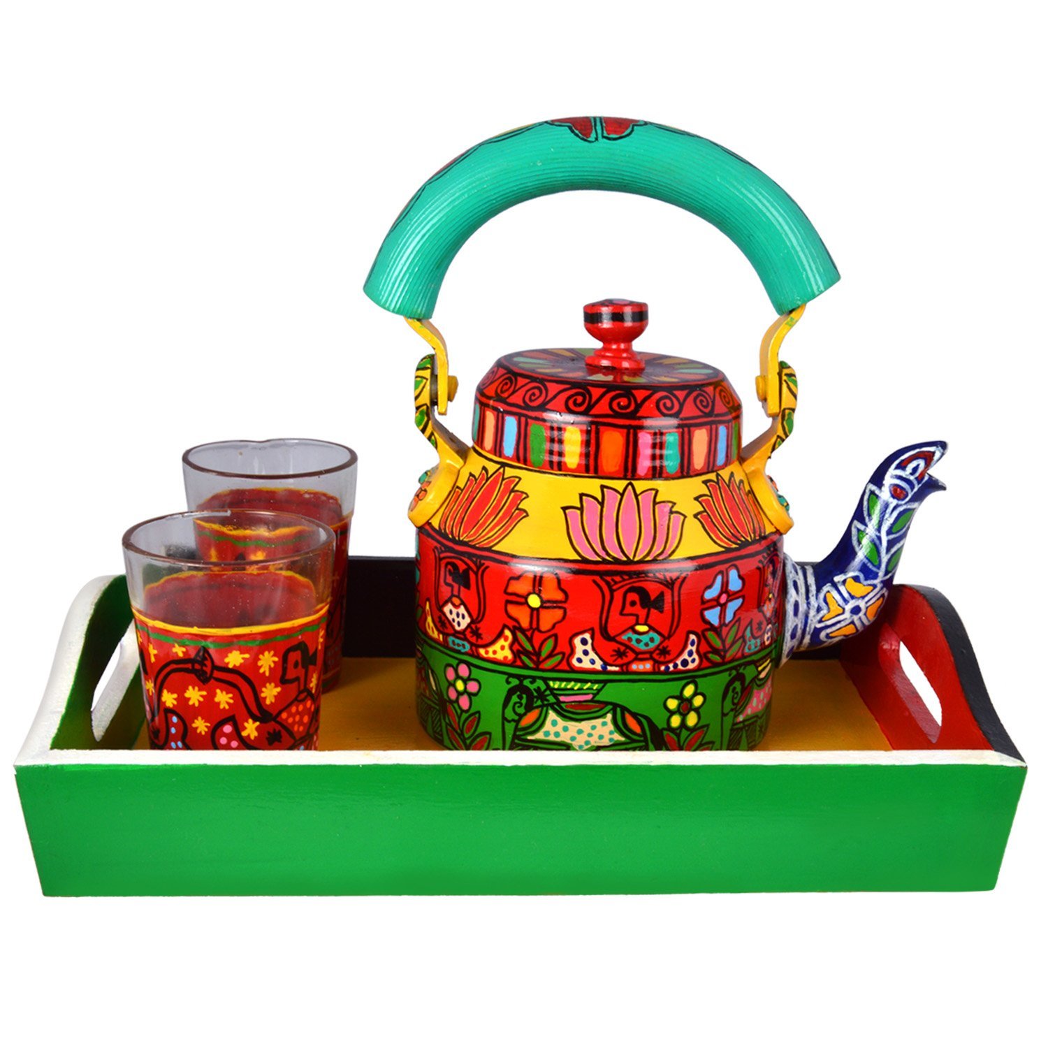 Kaushalam Tea Set: "Celebration Tea Set " Kaushalam Tea Set: "Celebration Tea Set "