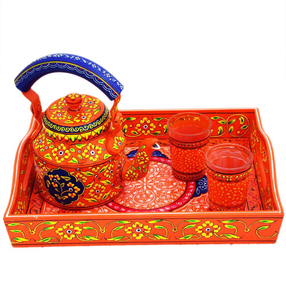 Kaushalam  Hand Painted Tea Sets