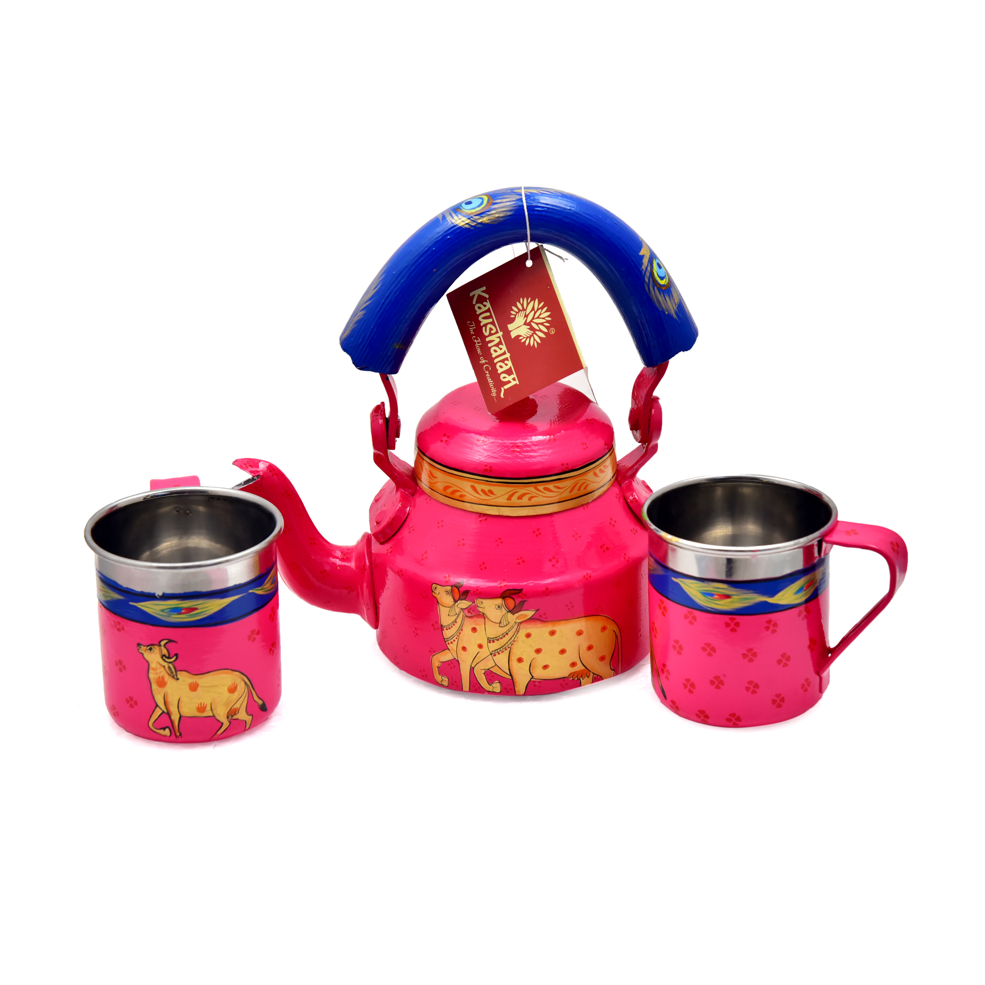Kaushalam  Hand  Painted Tea Sets