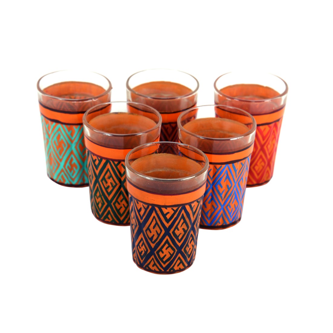 Kaushalam  Hand    Painted Tea Sets Kaushalam  Hand    Painted Tea Sets