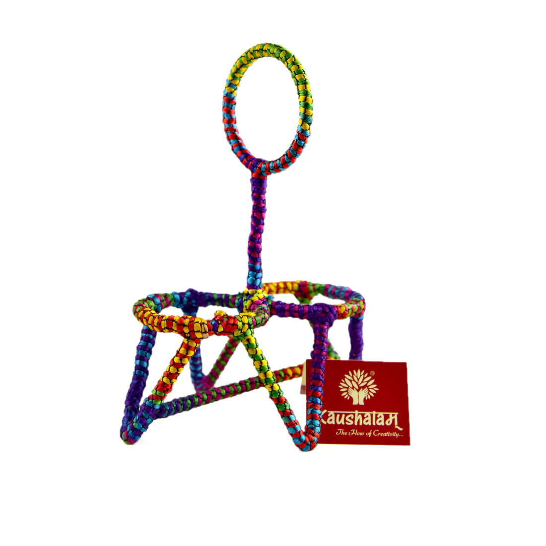 Tea Glass Stand for two glasses : Rainbow Tea Glass Stand for two glasses : Rainbow