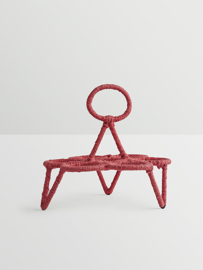 Tea Glass Stand Six CHIKA:: pink