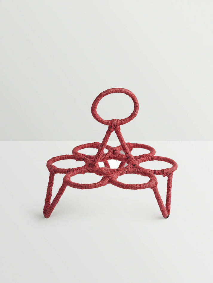 Tea Glass Stand Six CHIKA:: pink