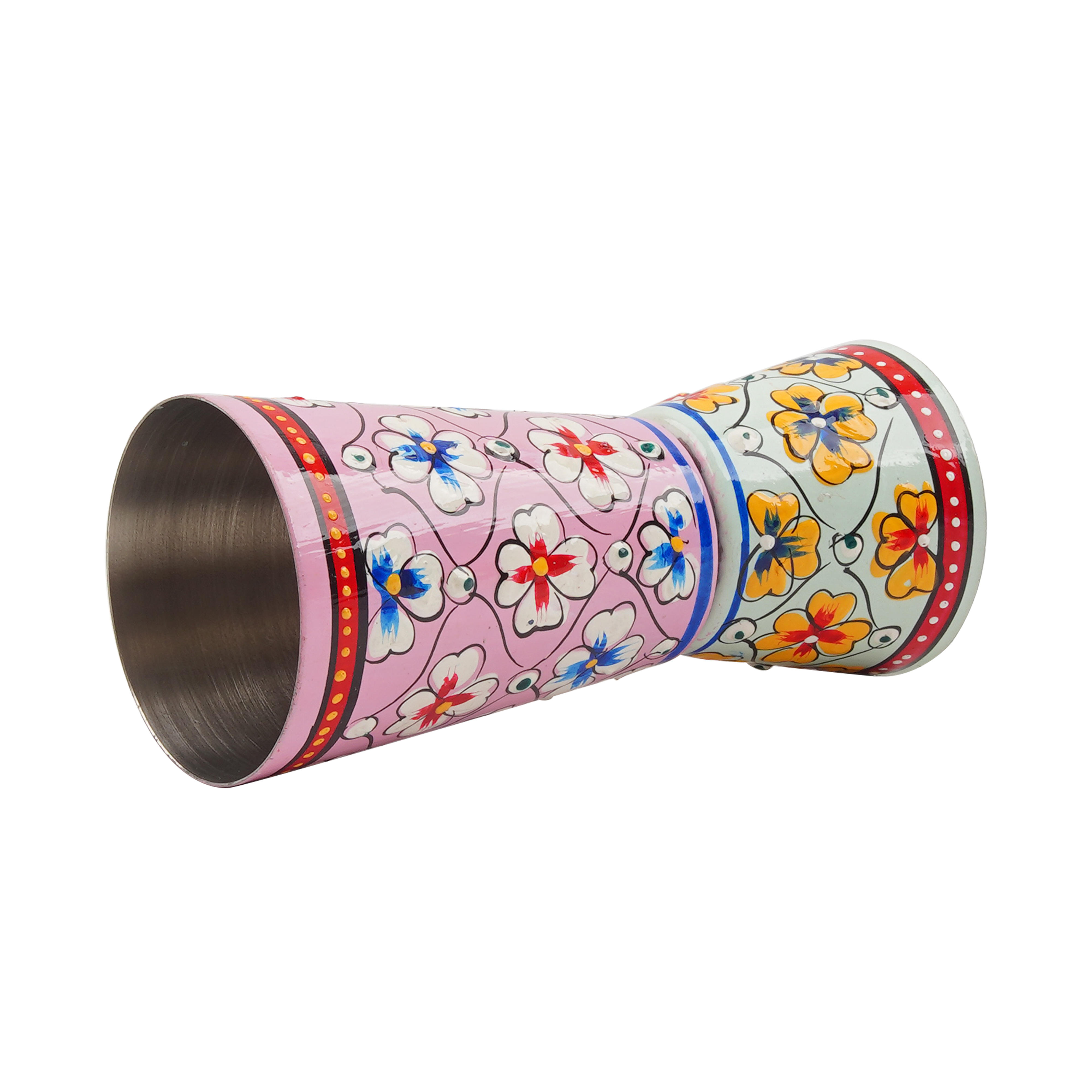 Hand Painted Cocktail Shaker : Cosmopolitan