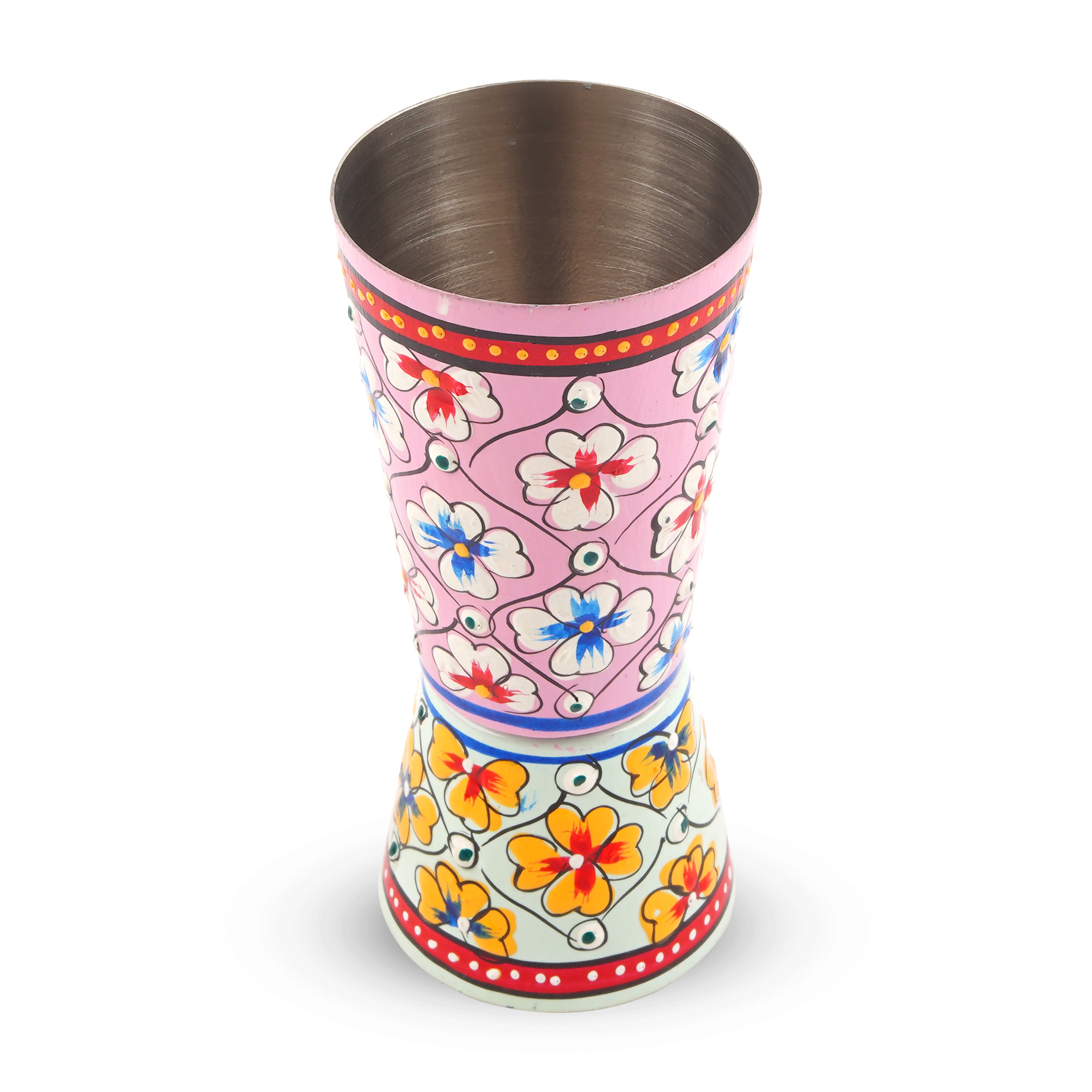 Hand Painted Cocktail Shaker : Cosmopolitan