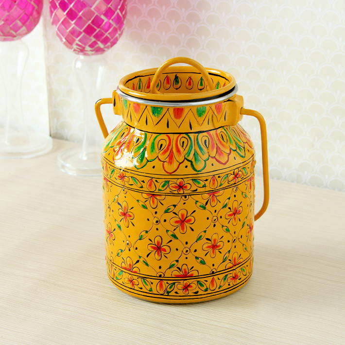 KAUSHALAM BUCKET: MUGHAL YELLOW KAUSHALAM BUCKET: MUGHAL YELLOW