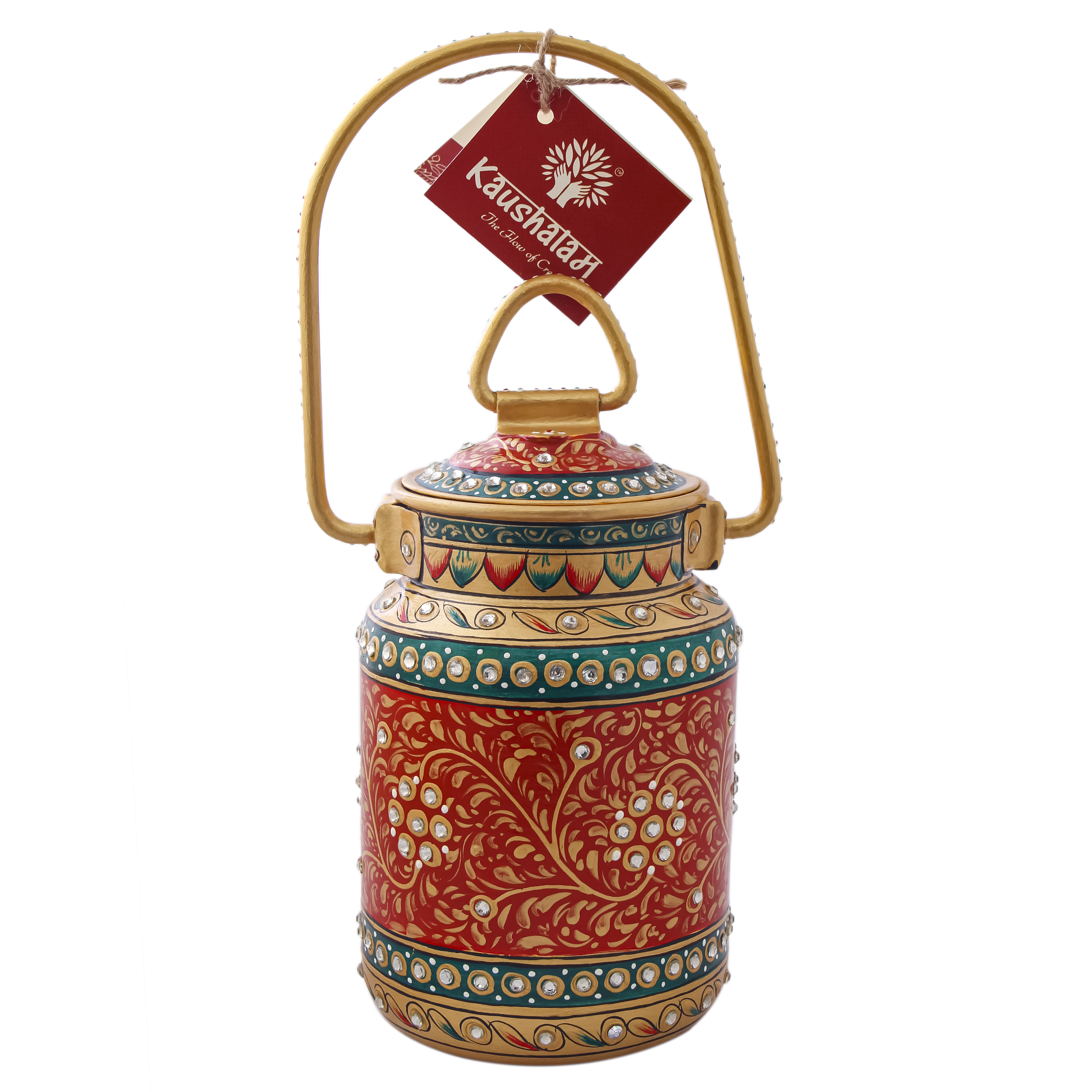 Hand painted Milk Bucket: Cookie jar : Majestic Hand painted Milk Bucket: Cookie jar : Majestic