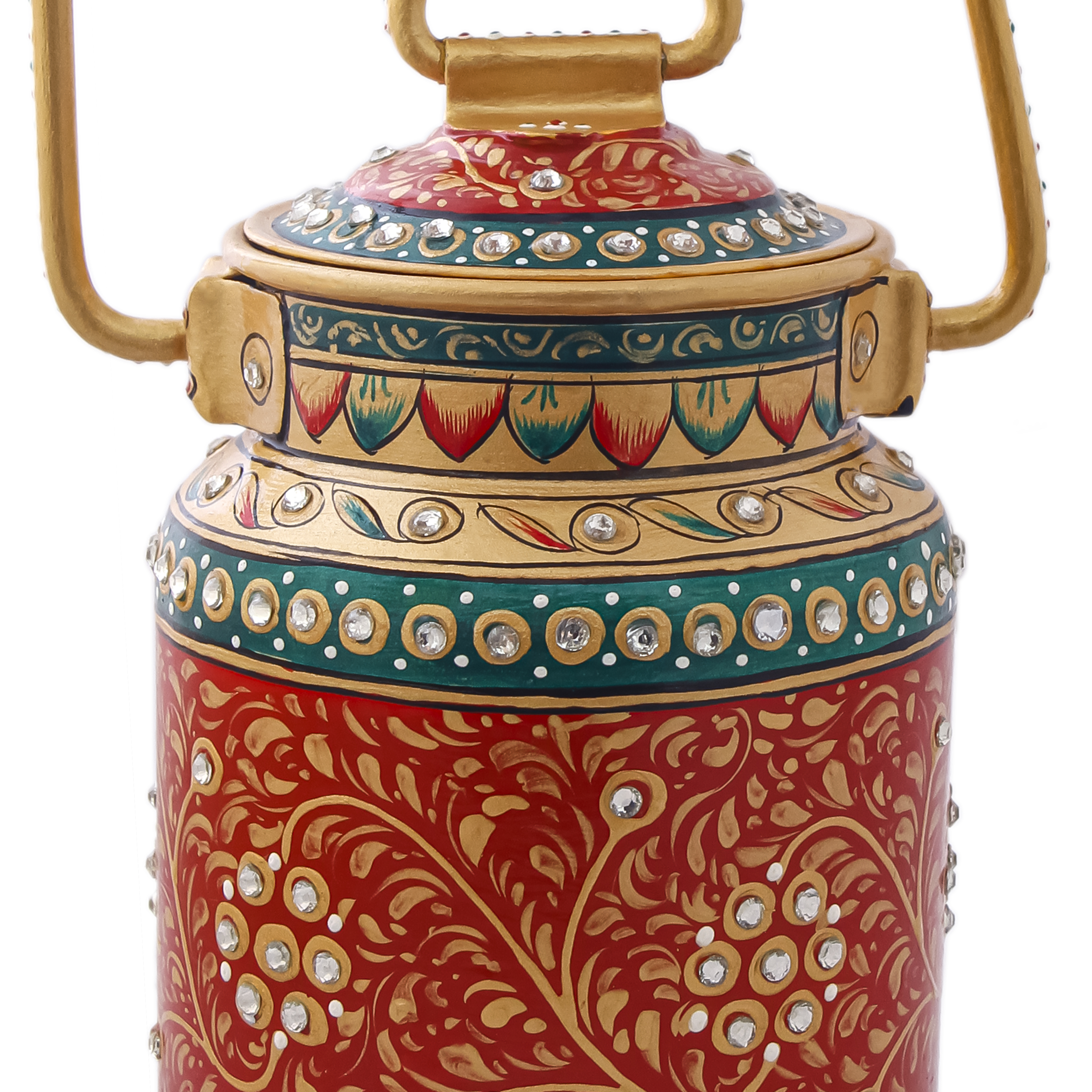 Hand painted Milk Bucket: Cookie jar : Majestic
