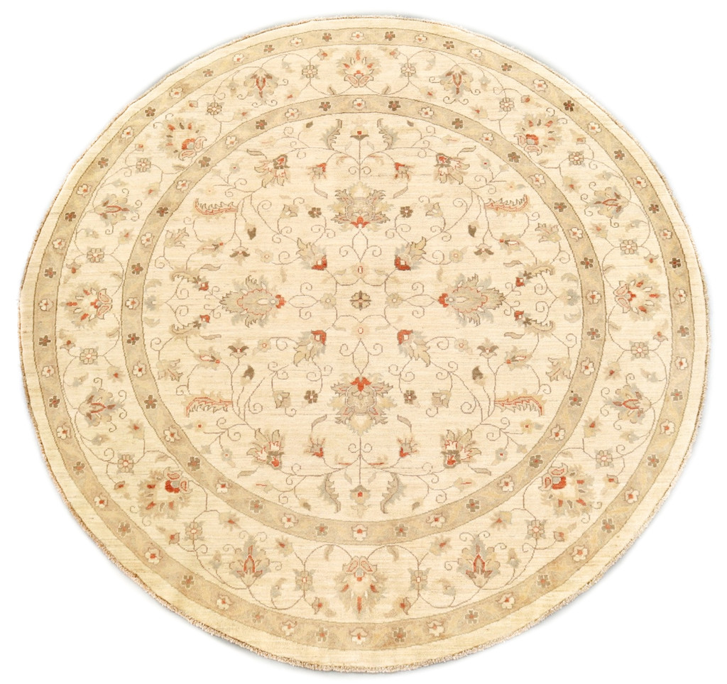 Chobi Veggie Dye Round Rug (Ref 253) 250cm