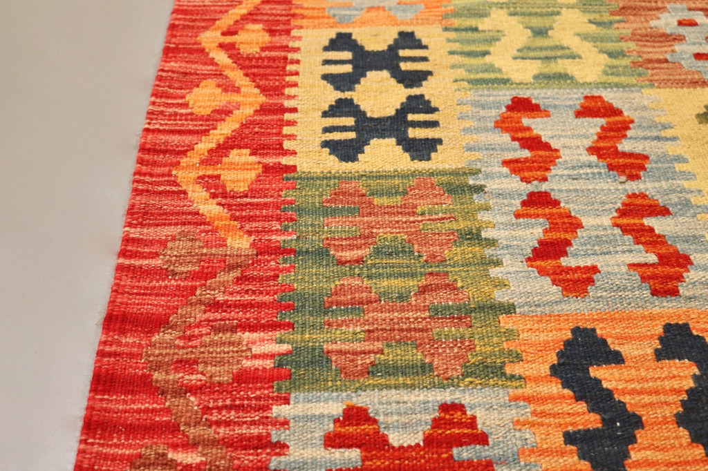 Veggie Dye Afghan Kilim (Ref 101368) 490x358cm