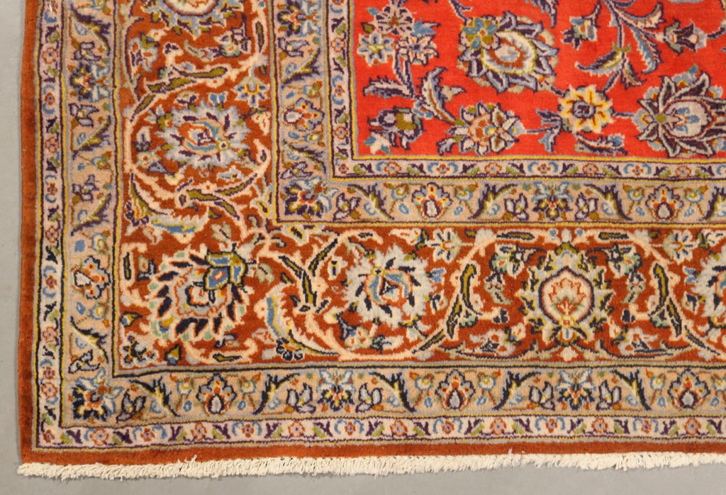 Kashan Vintage Persian Rug (Ref 367) 289x198cm